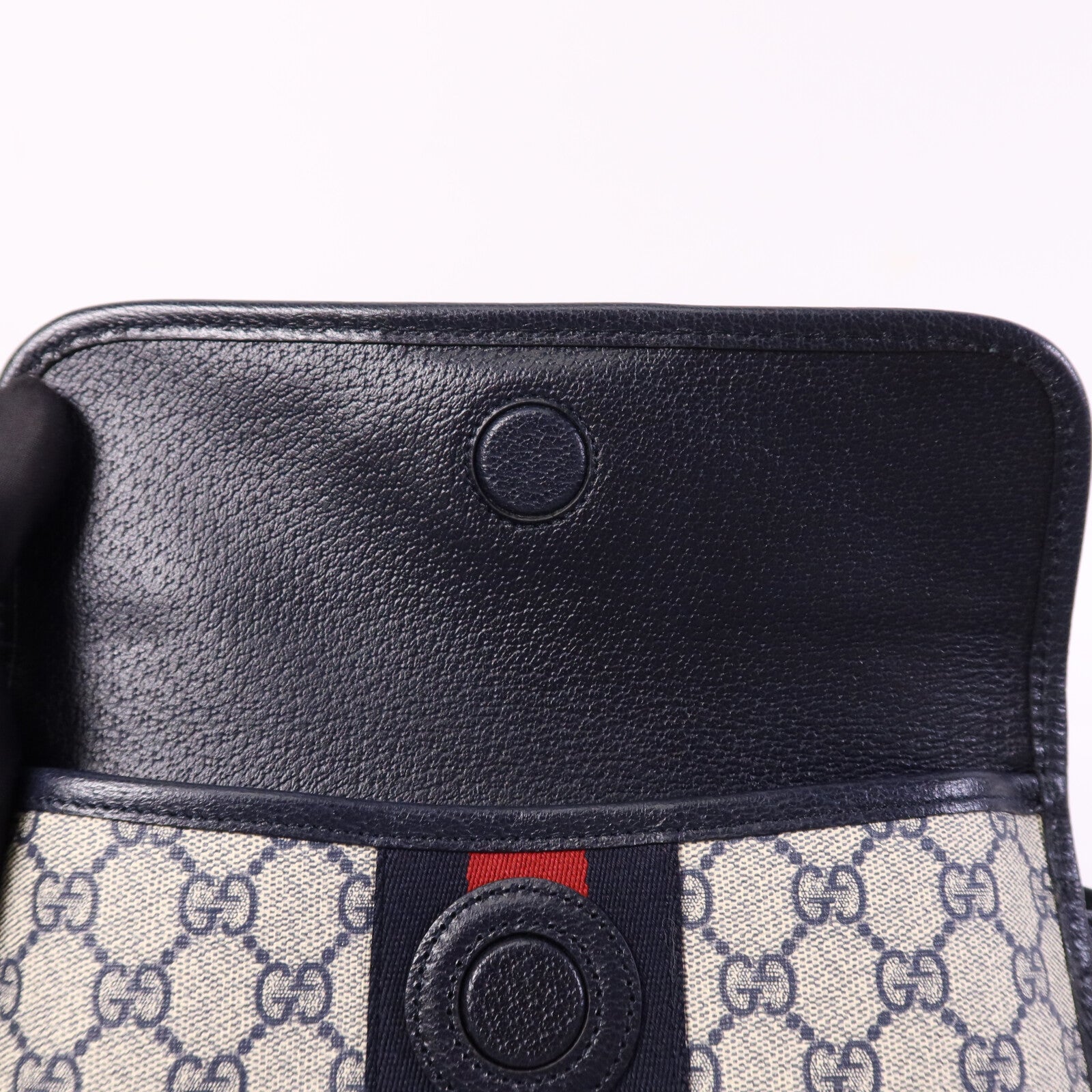 GUCCI 【激減優惠】塗層帆布Ophidia GG Supreme銀扣腰包