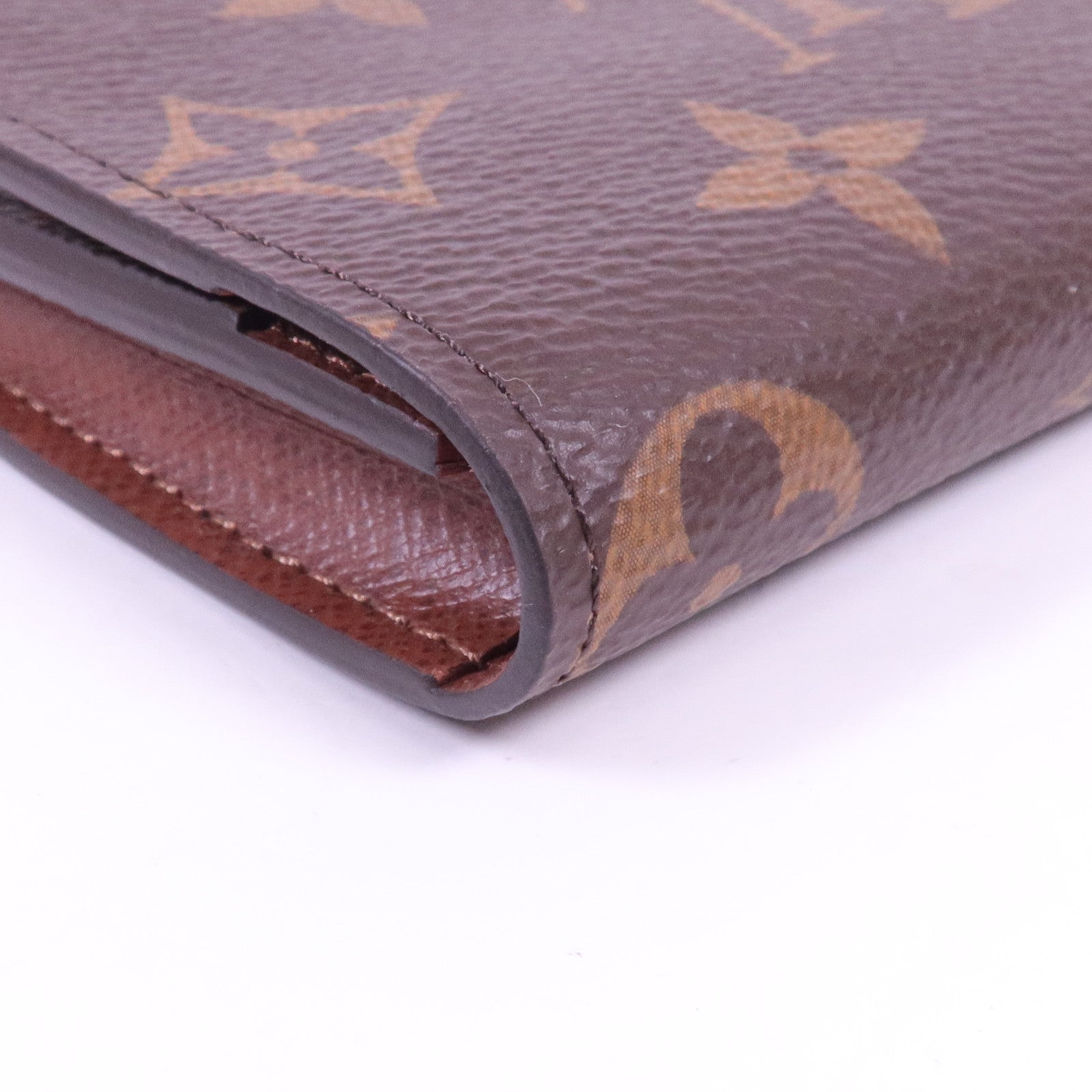 LOUIS VUITTON Monogram Enveloppe Carte De Visite金扣Card Case