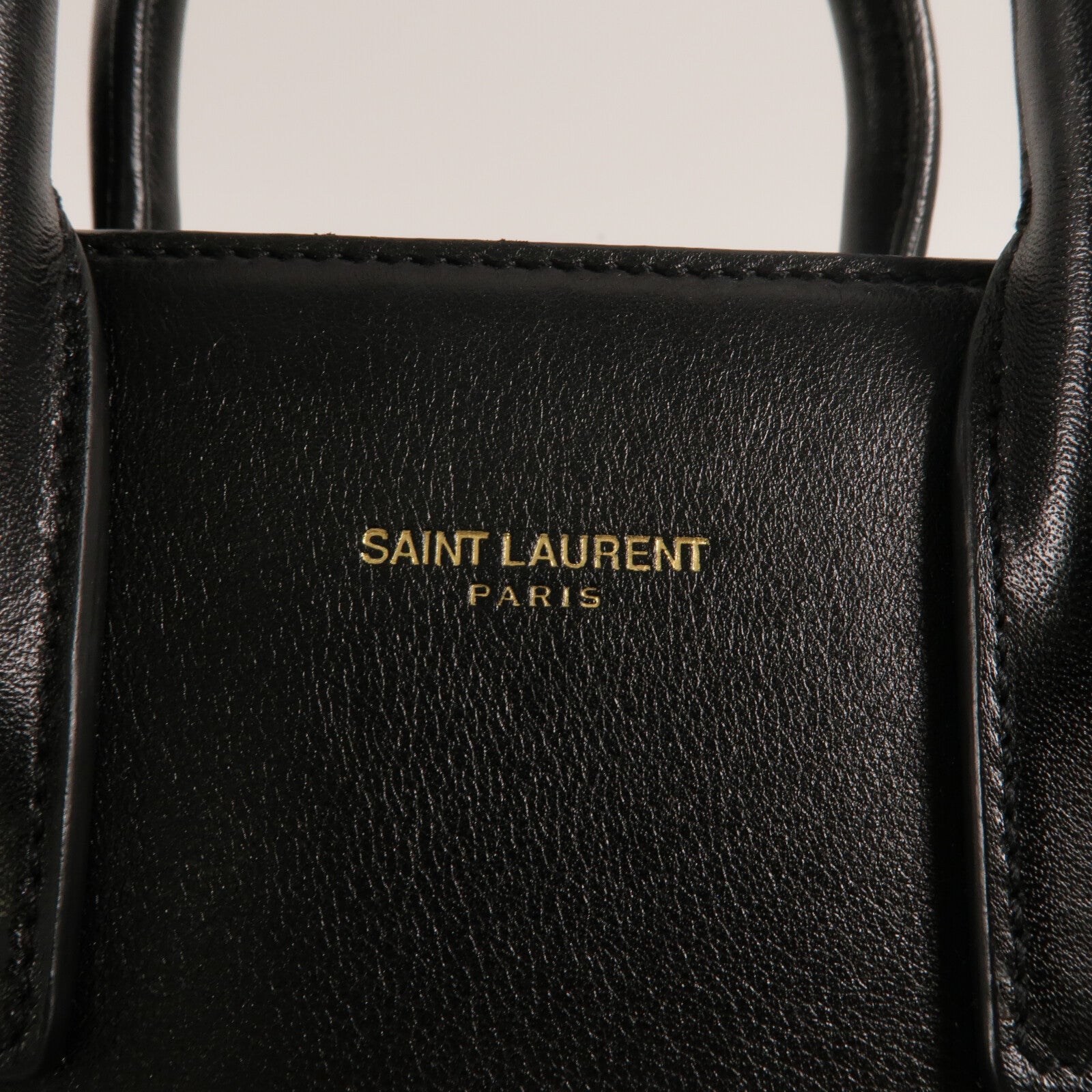 SAINT LAURENT 牛皮皮革Sac De Jour Nano手挽肩背兩用袋