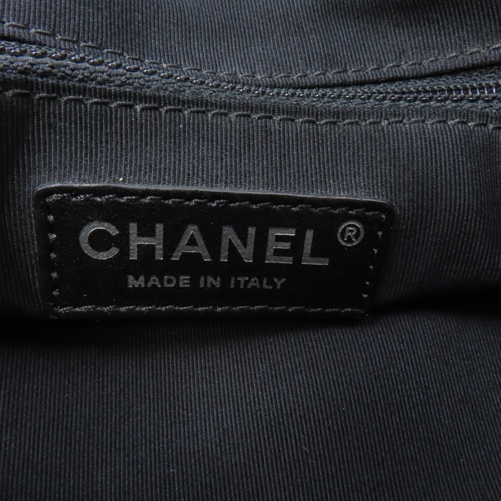 CHANEL 【激減優惠】帆布2way Shoulder Bag銀扣手挽肩背兩用袋藍色