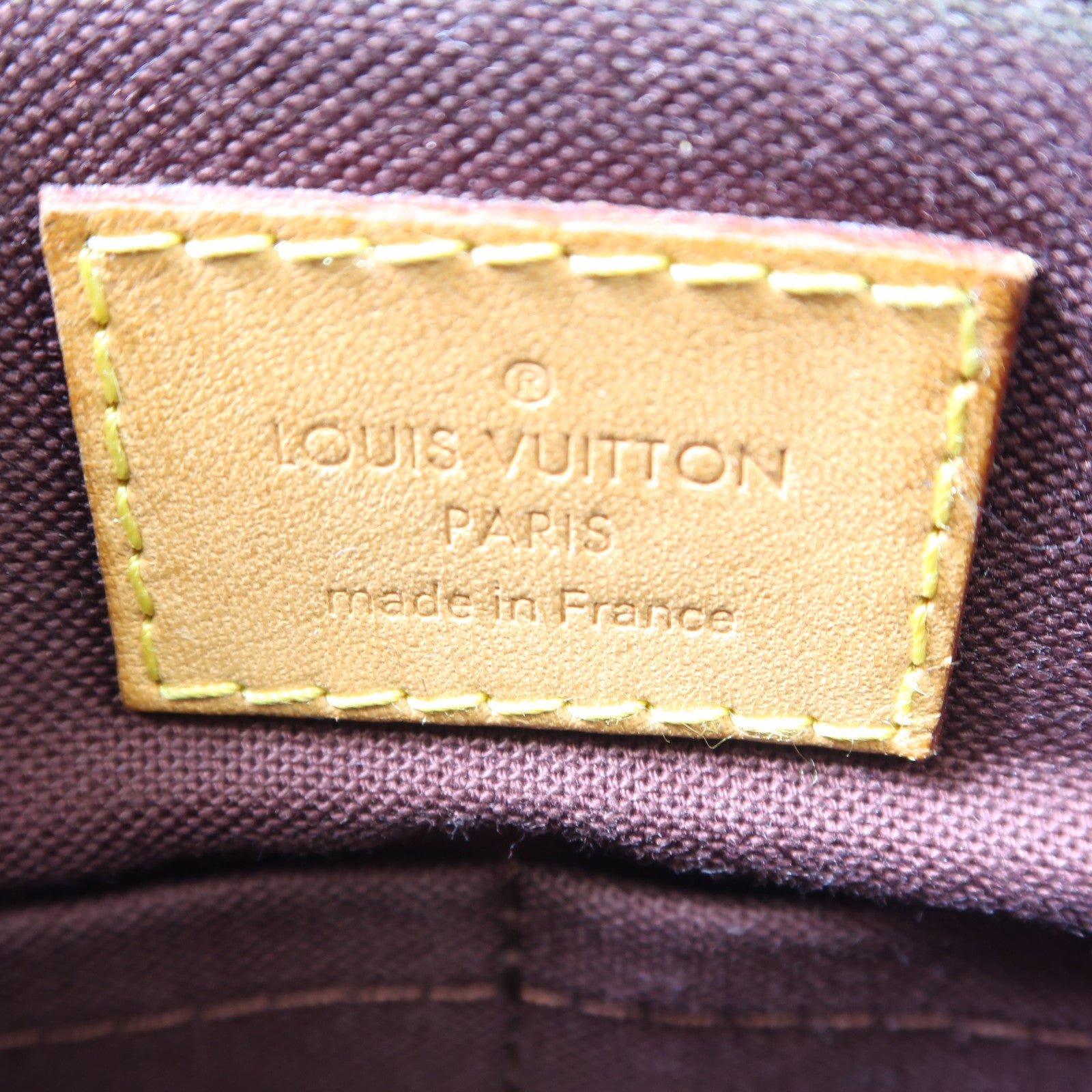 LOUIS VUITTON Monogram Turenne PM金扣手挽肩背兩用袋棕色