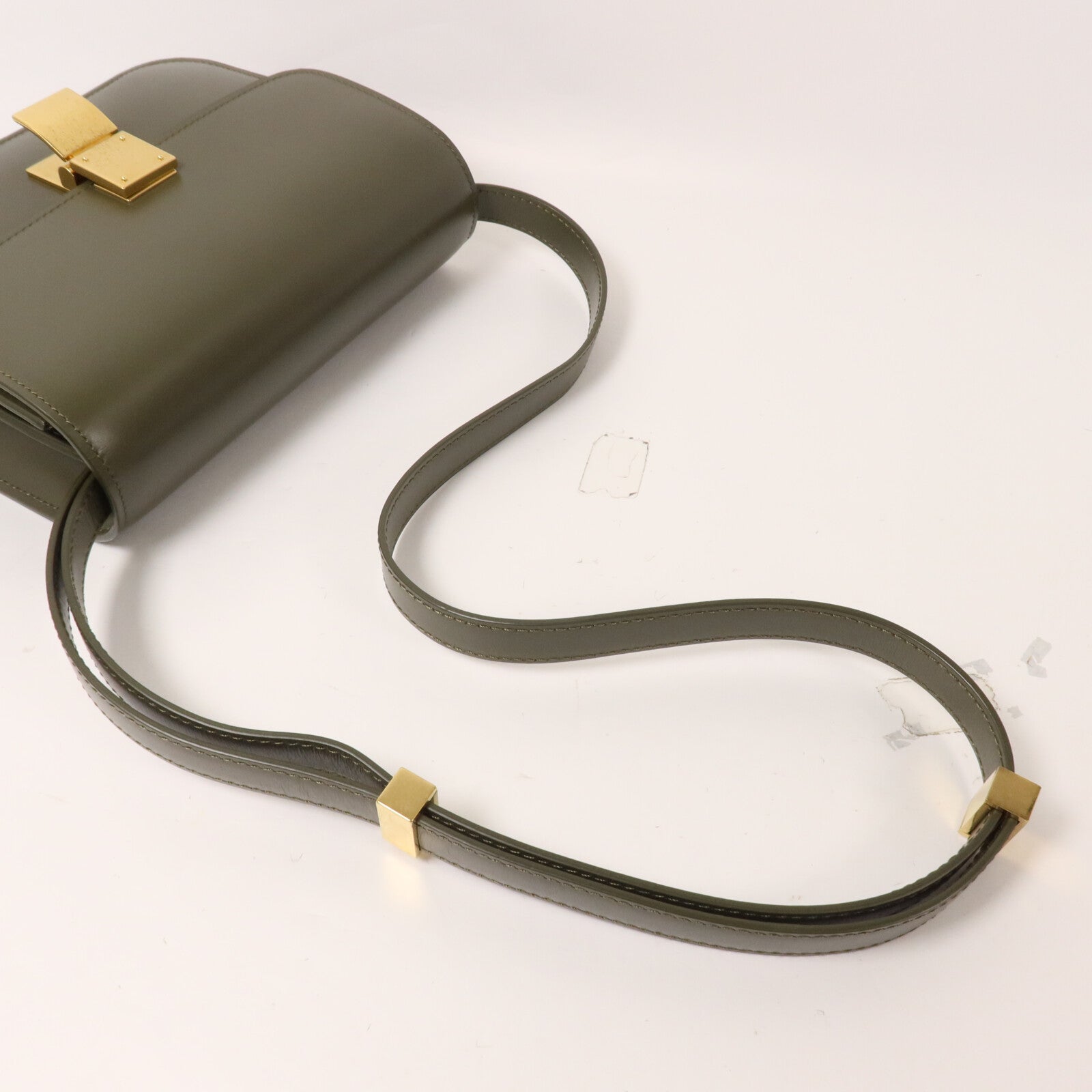 CELINE 牛皮皮革Classic Box Teen肩背袋
