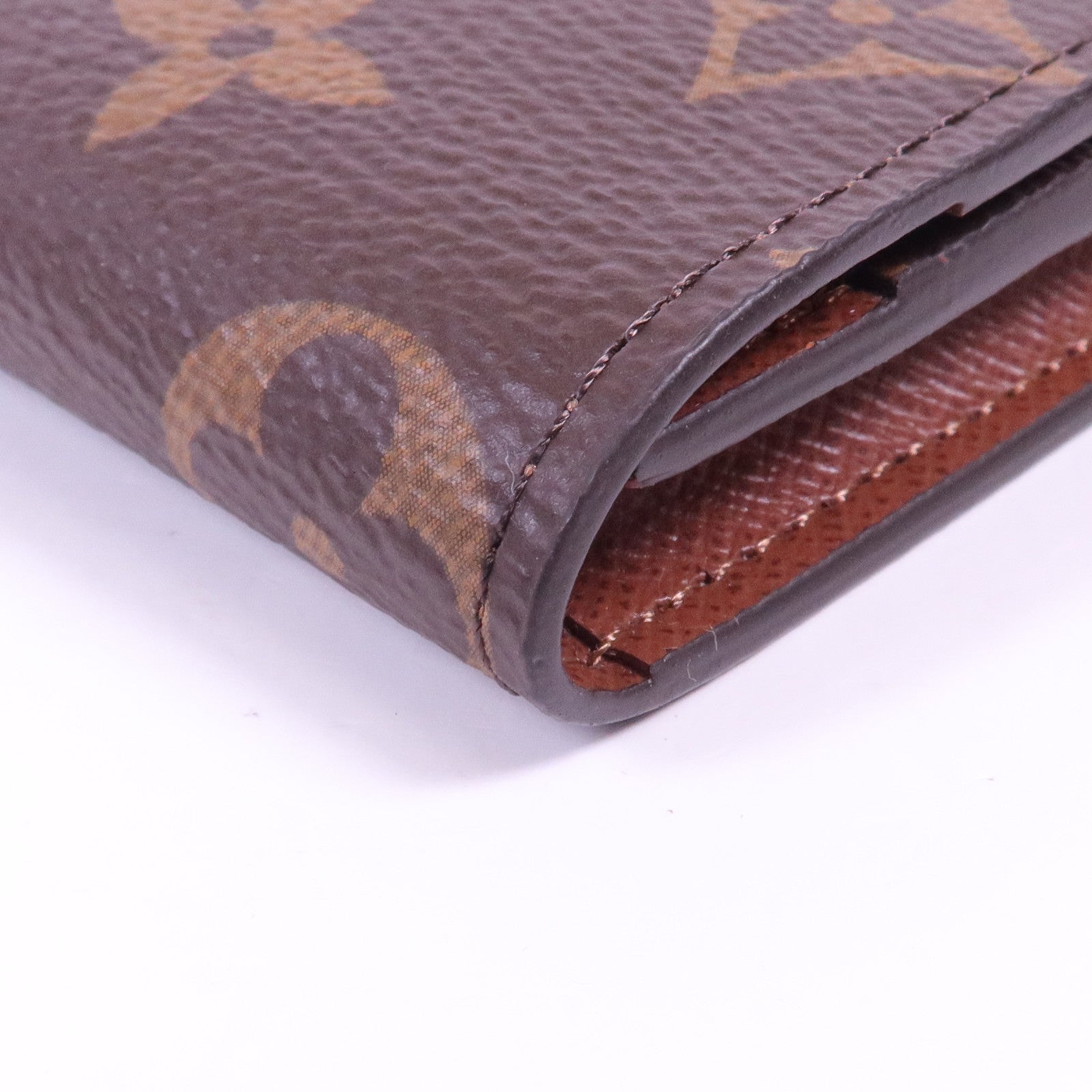 LOUIS VUITTON Monogram Enveloppe Carte De Visite金扣Card Case