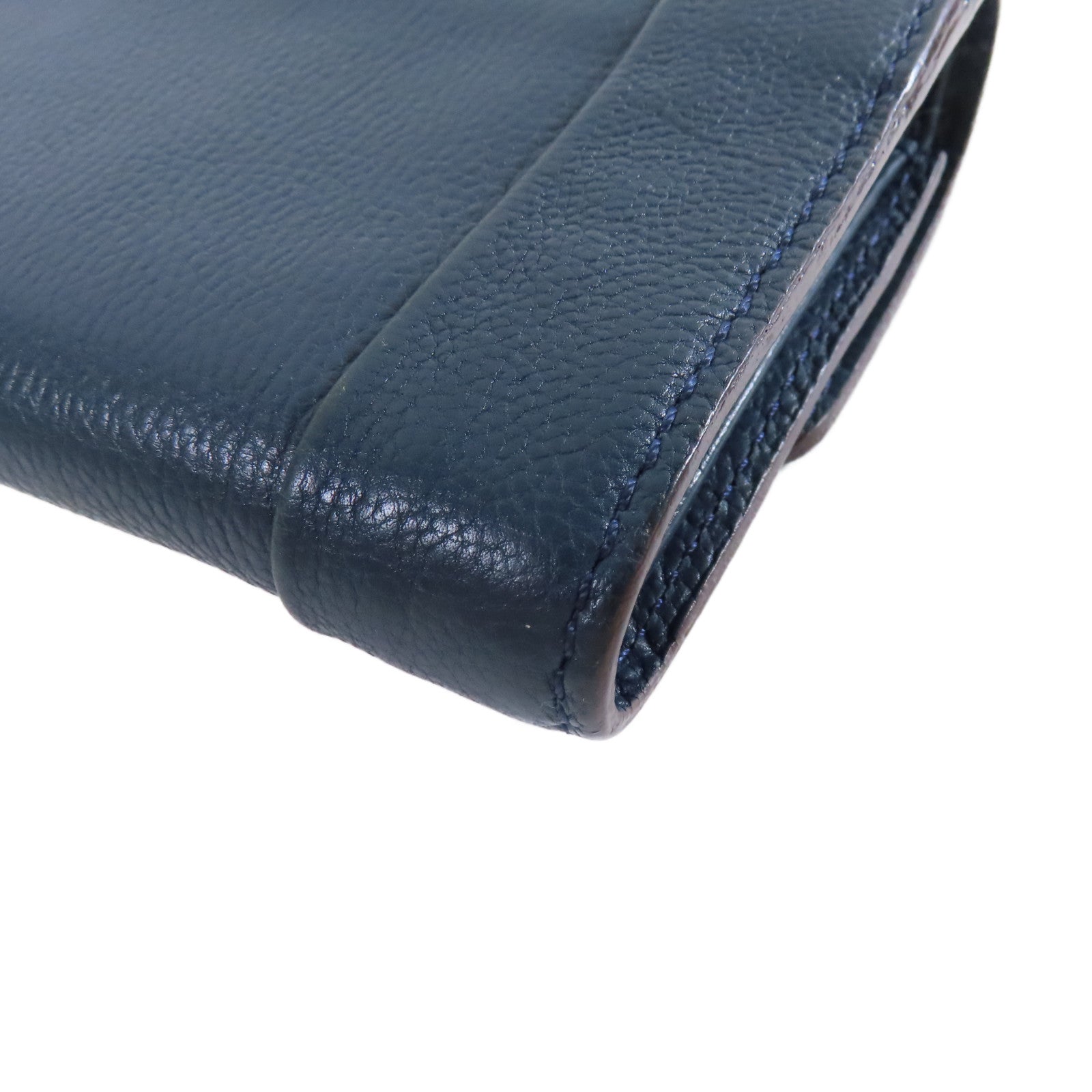 Chloe 【激減優惠】牛皮皮革Medium Wallet金扣中長錢包綠色