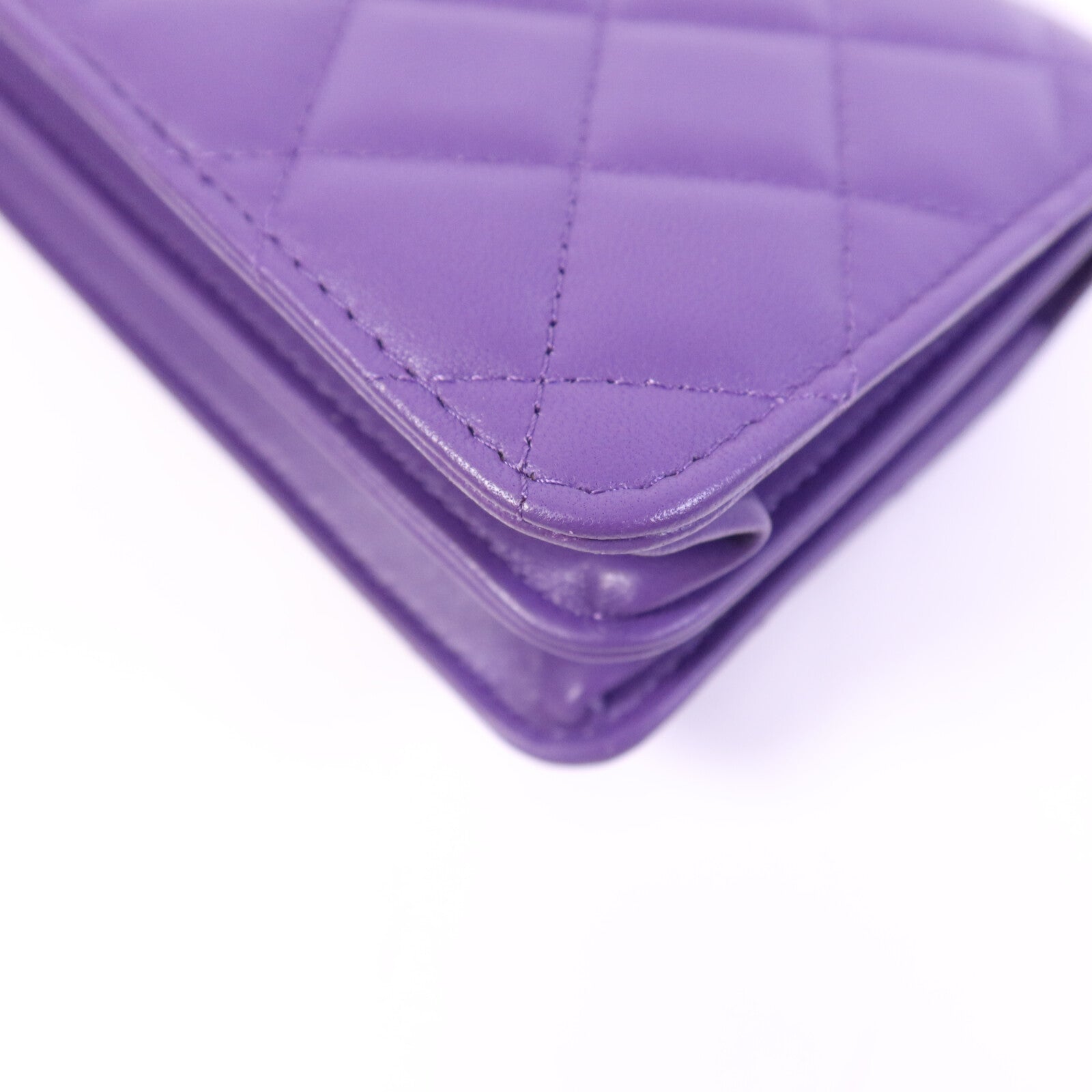 CHANEL 羊皮皮革Top Handle Chain Bag銀扣鏈帶手挽肩背兩用袋