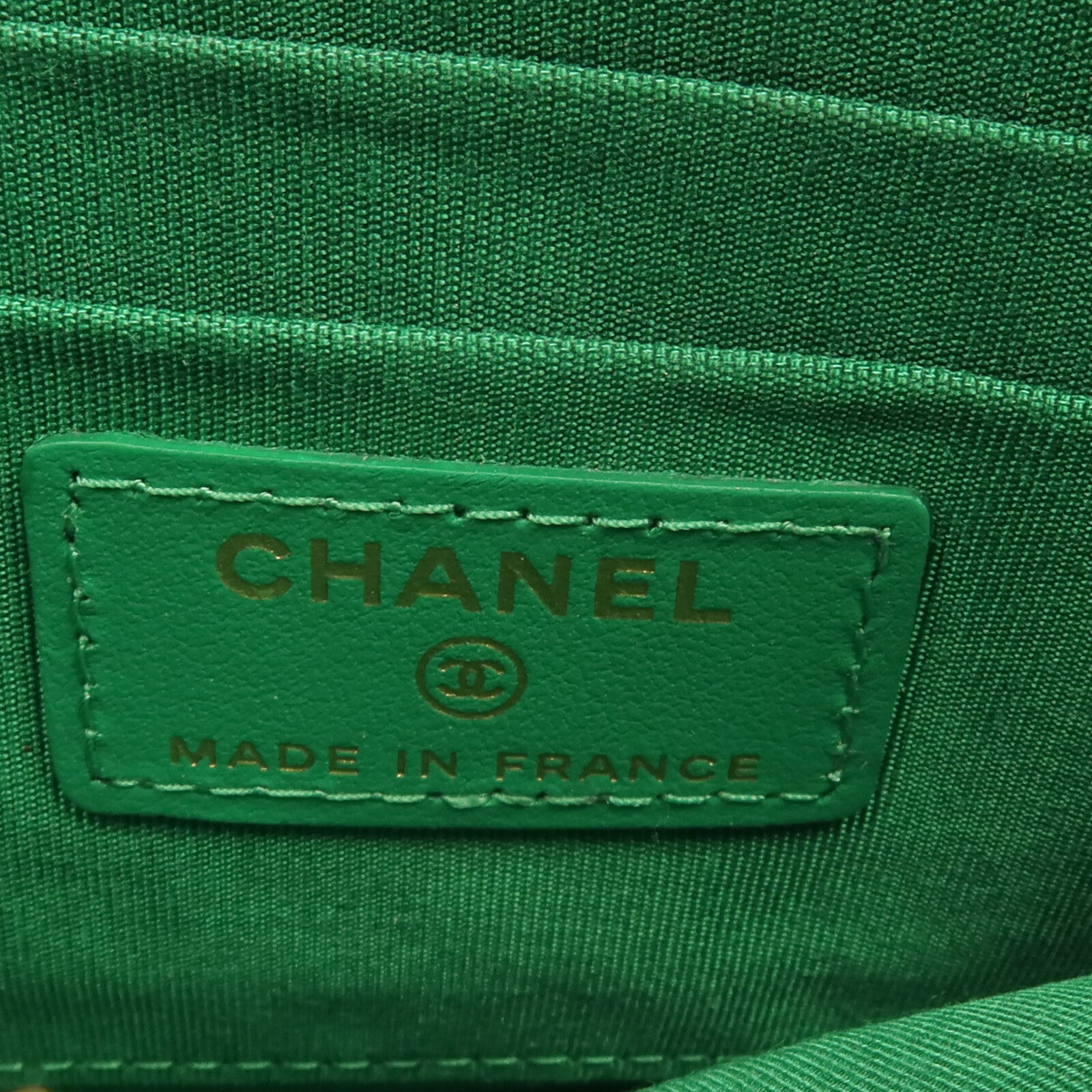 CHANEL 牛皮皮革Pouch Wallet手拿包