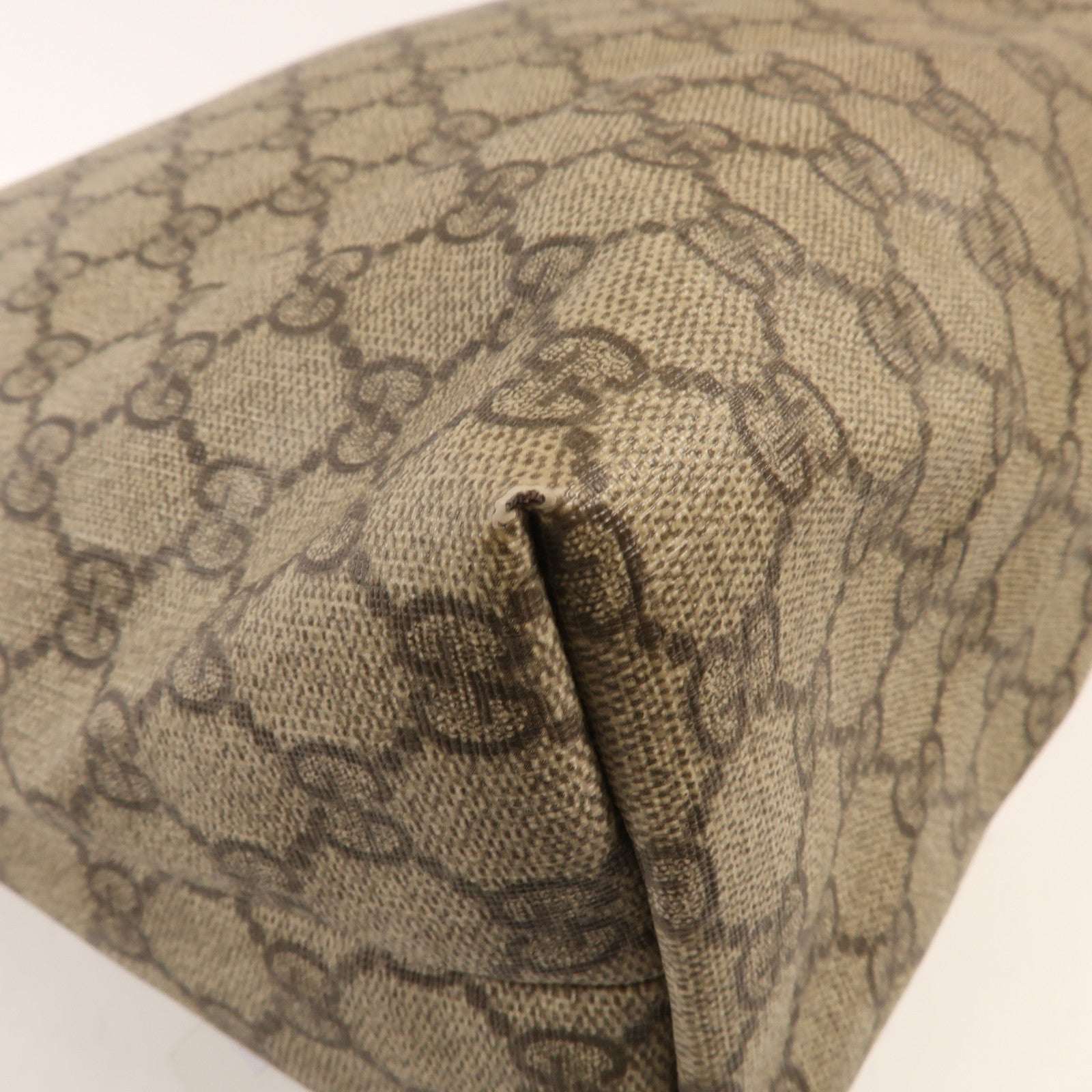 GUCCI 塗層帆布Tote Bag金扣手挽袋