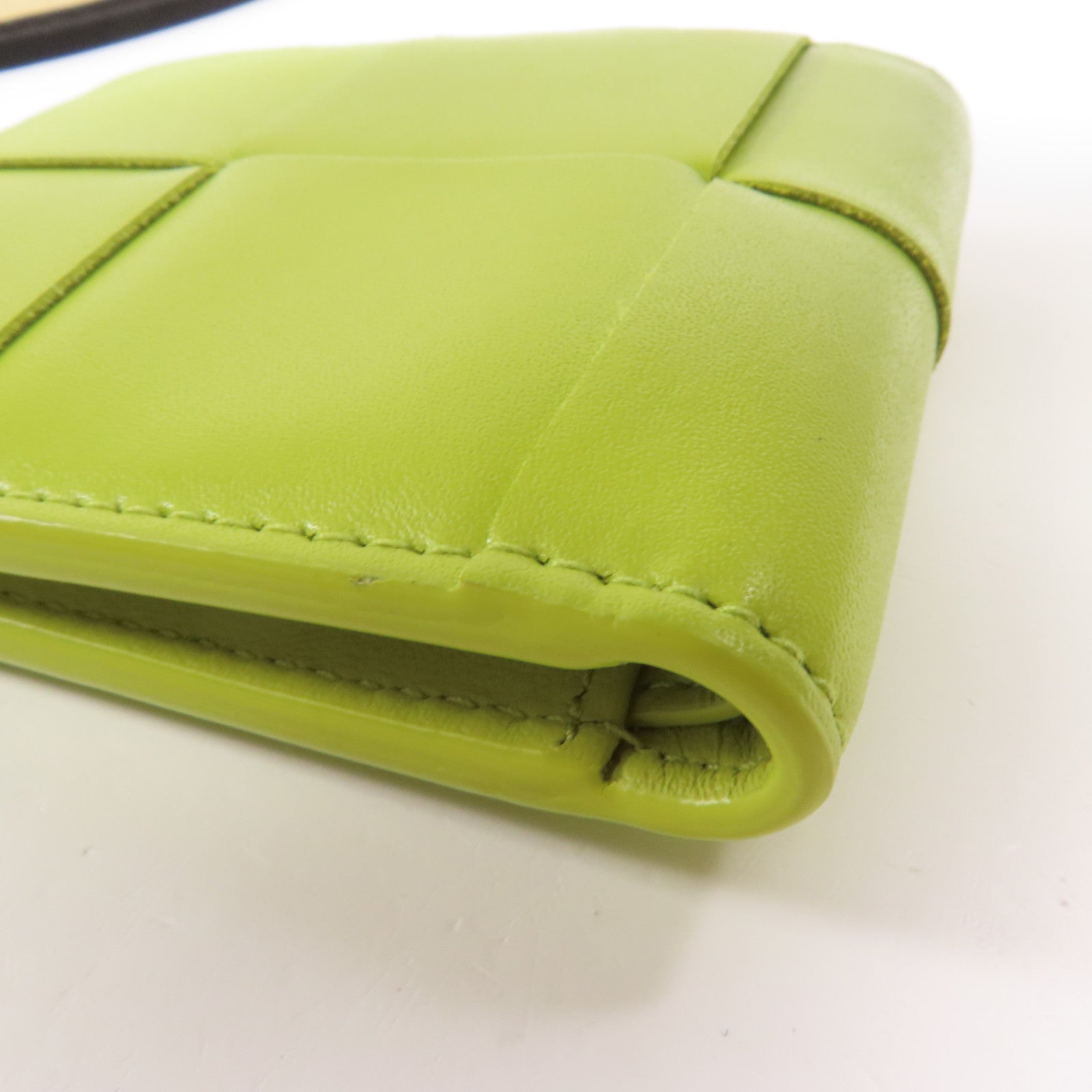 BOTTEGA VENETA 羊皮皮革Fold Wallet錢包