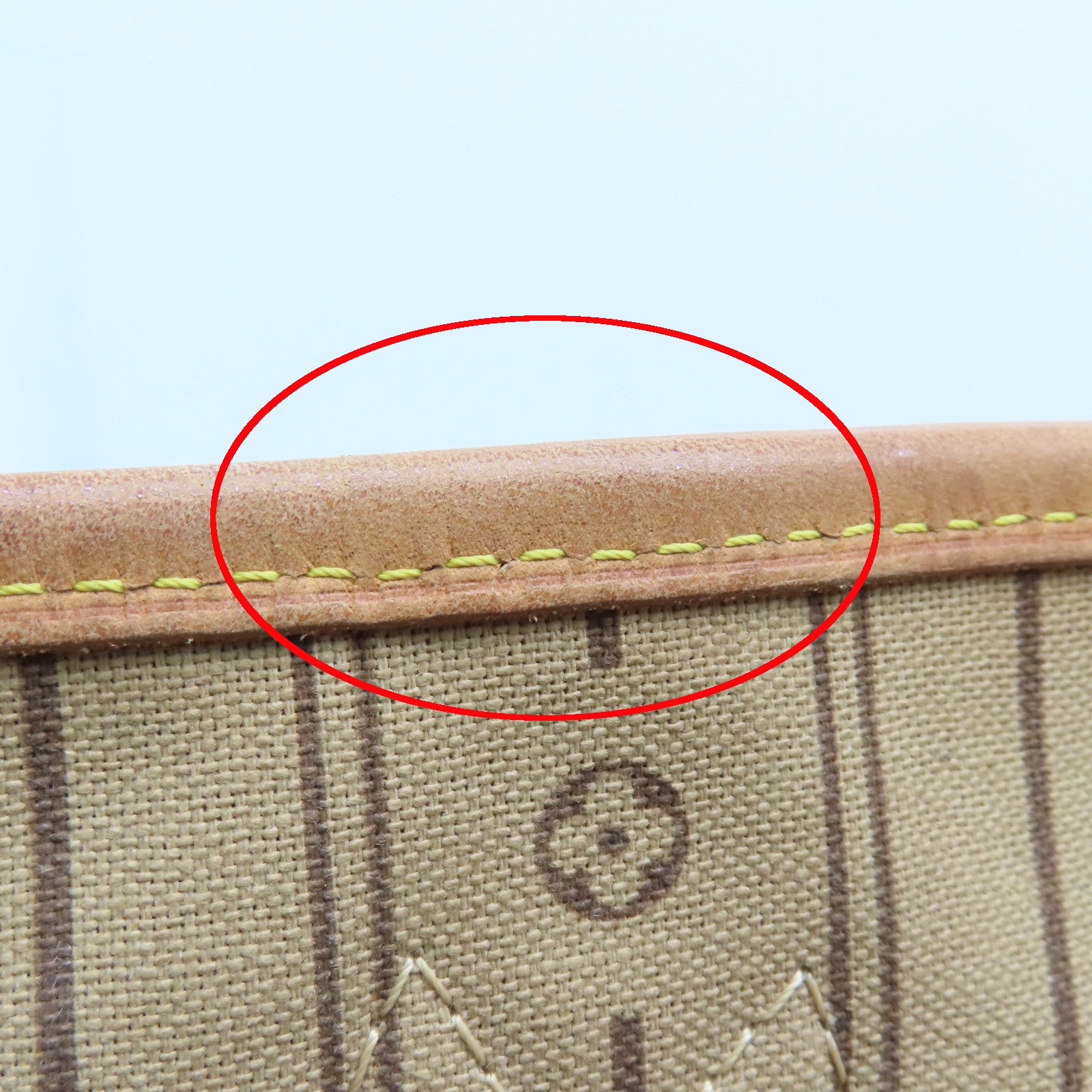 LOUIS VUITTON Monogram Neverfull MM gold buckle shoulder bag / hand bag brown