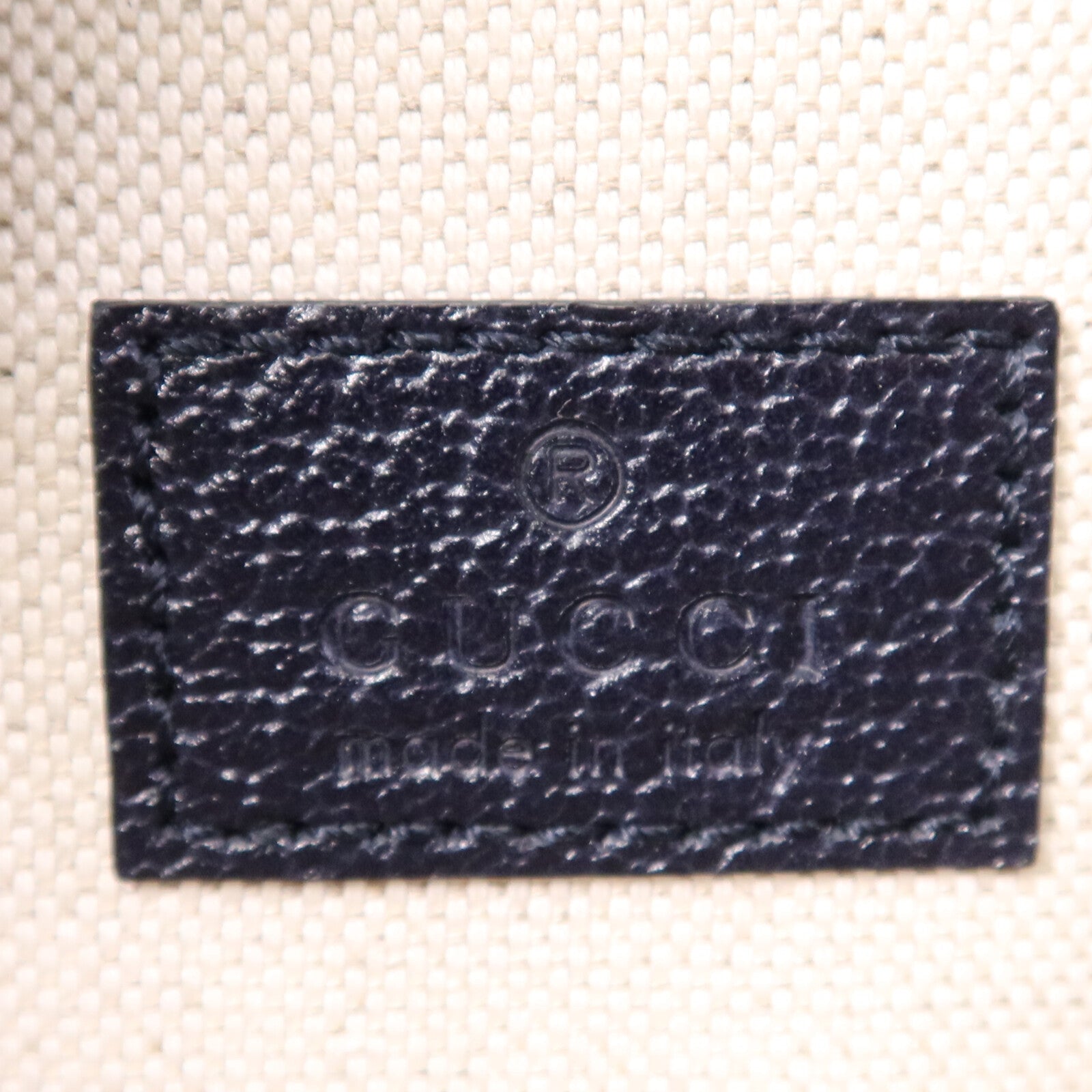 GUCCI 【激減優惠】塗層帆布Ophidia GG Supreme銀扣腰包