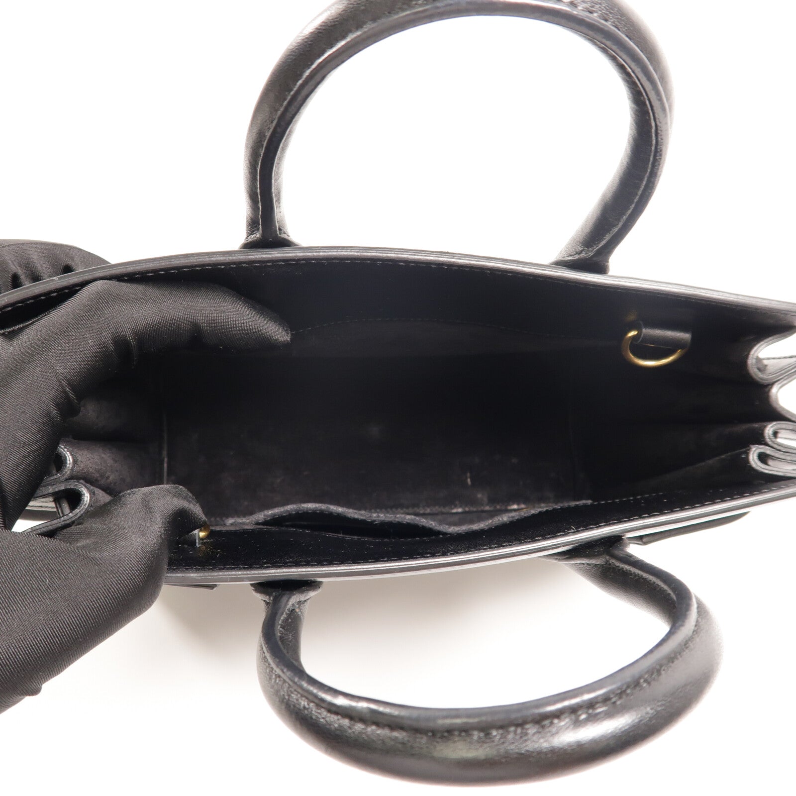 SAINT LAURENT 牛皮皮革Sac De Jour Nano手挽肩背兩用袋