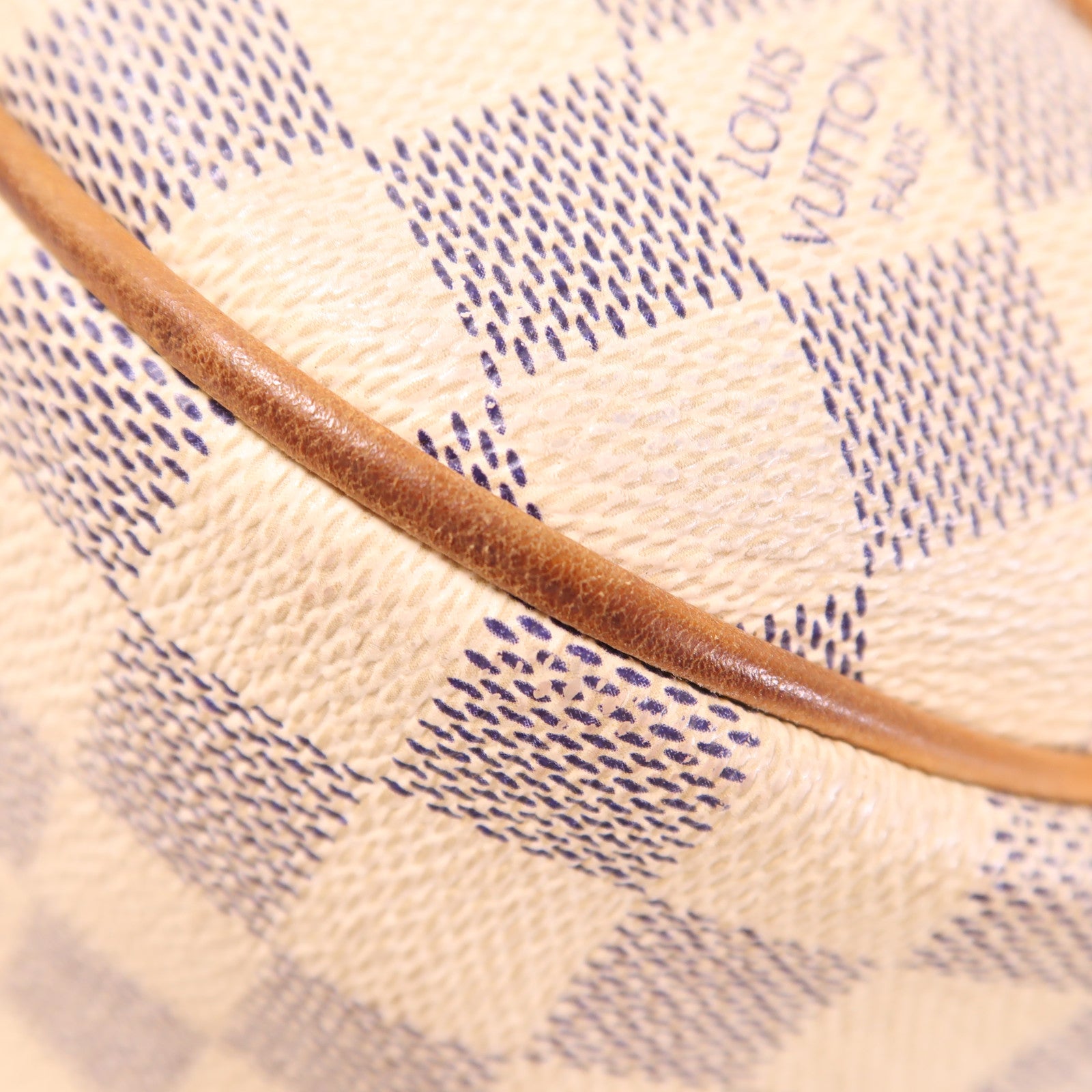LOUIS VUITTON Damier Azur Galliera PM金扣肩背袋