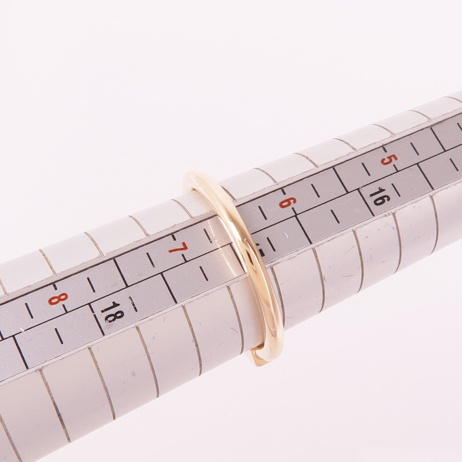 TIFFANY＆CO 18K玫瑰金Diamond T Wire Ring鑽石戒指US#6.75