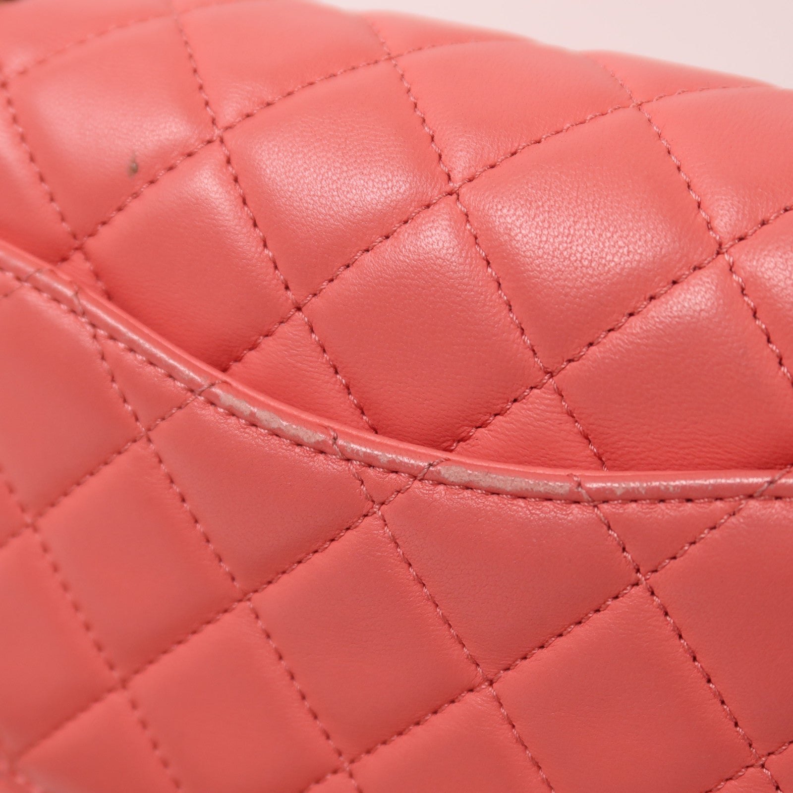 CHANEL 羊皮皮革Mini Classic 20金扣鏈帶肩背袋
