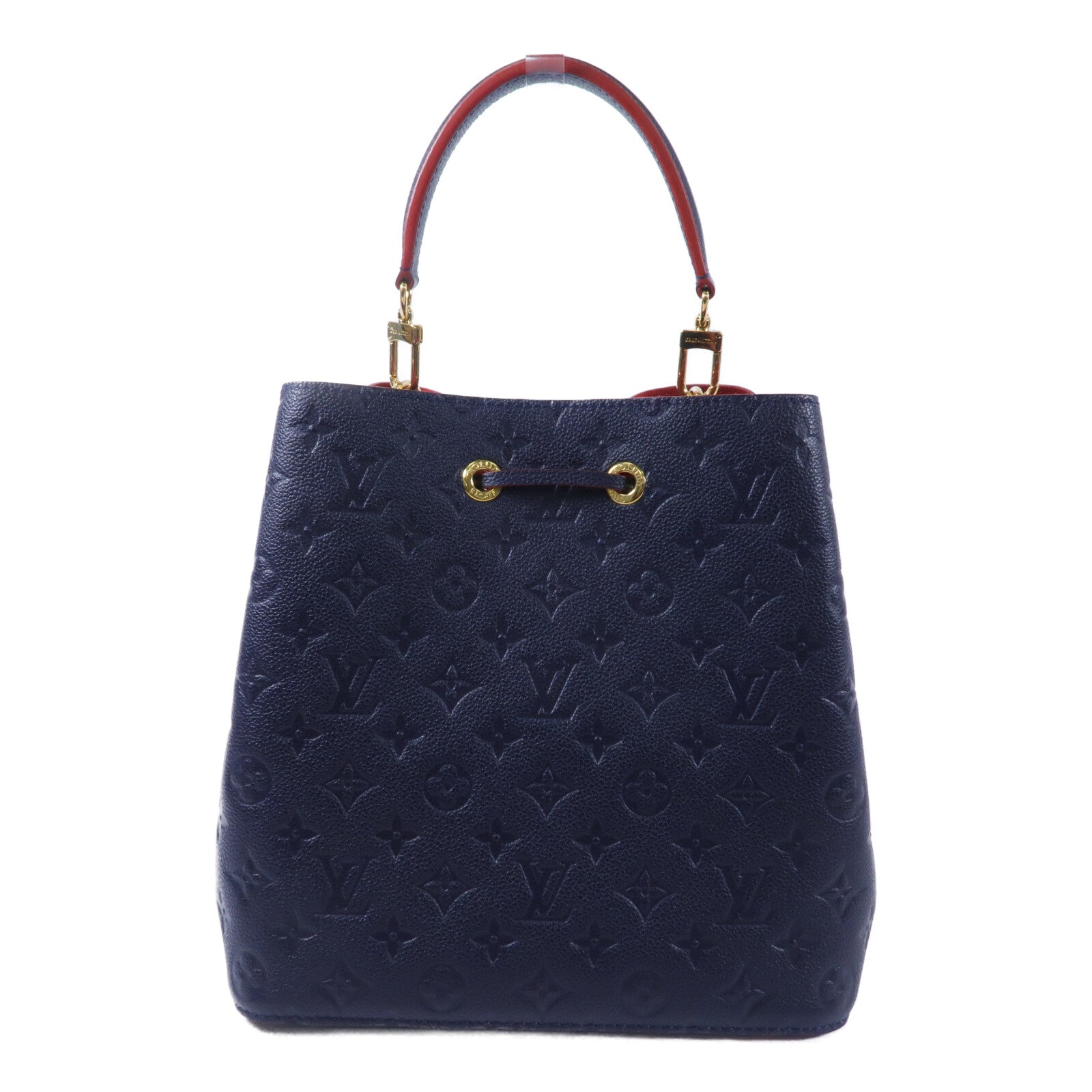 LOUIS VUITTON Monogram Empreinte Neo Noe MM手挽肩背兩用袋