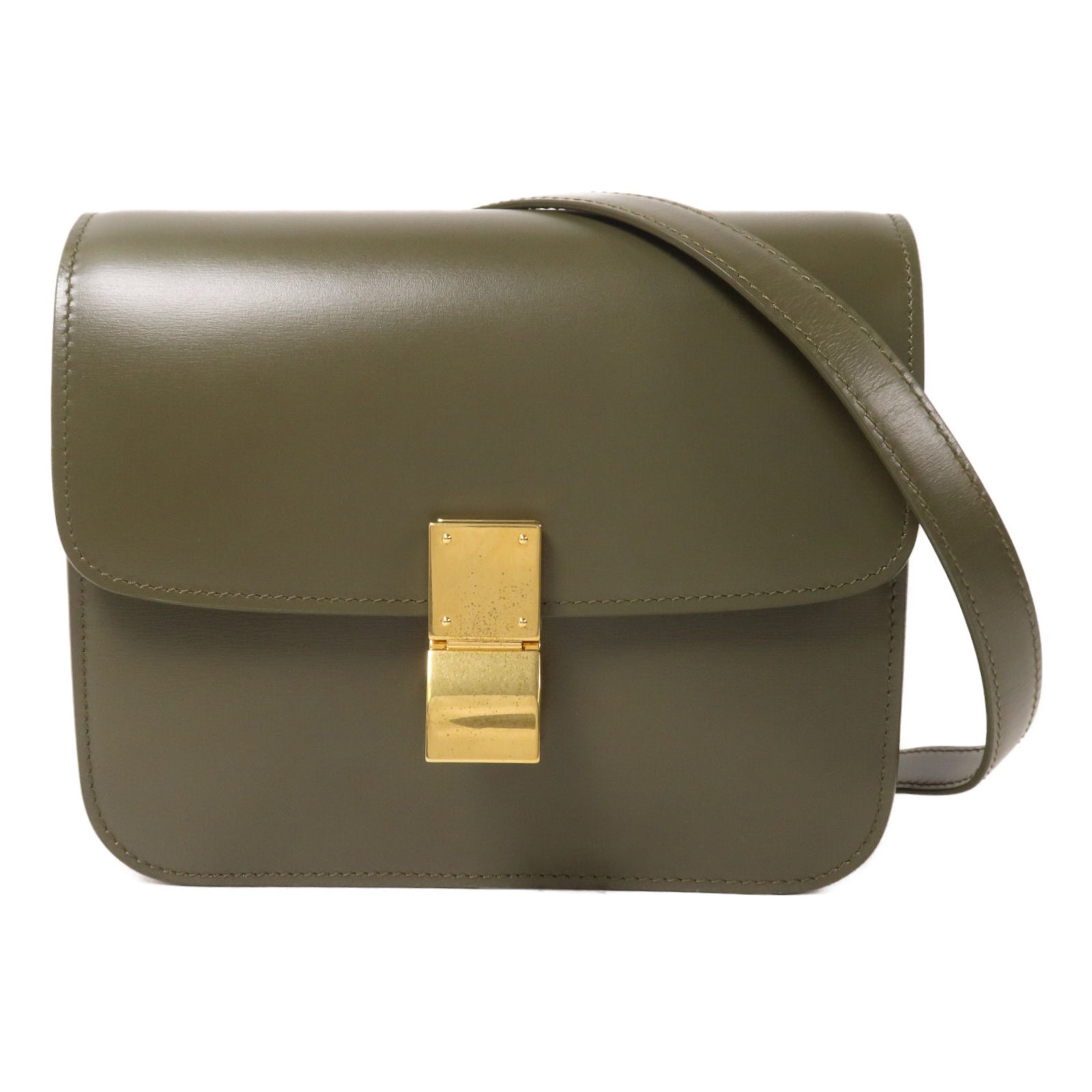CELINE 牛皮皮革Classic Box Teen肩背袋