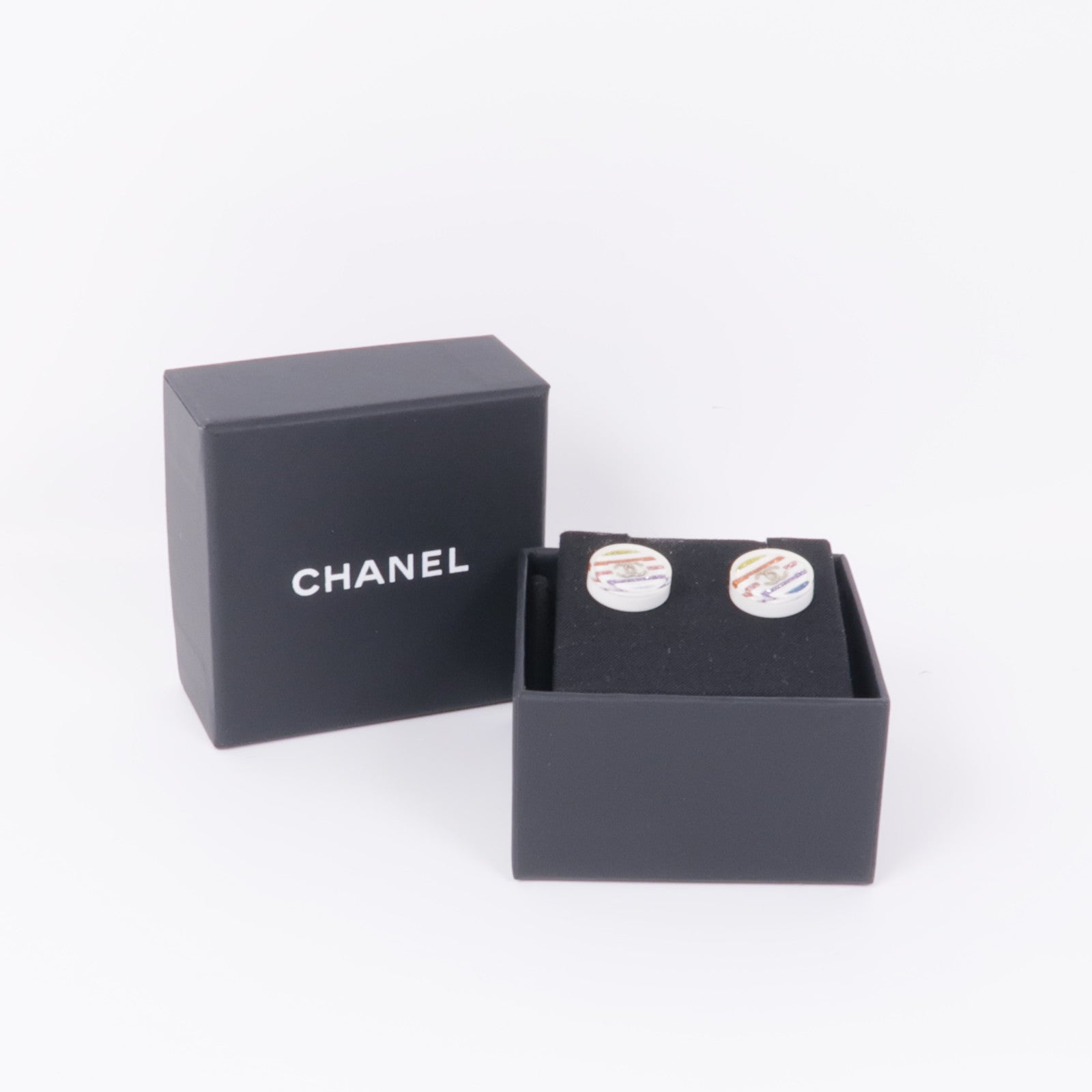 CHANEL 金屬/PVC Earrings耳環