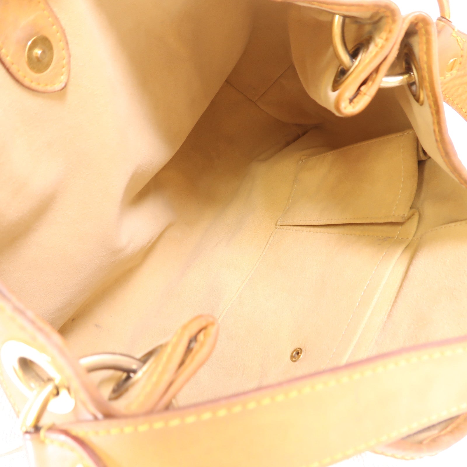 LOUIS VUITTON Damier Azur Galliera PM金扣肩背袋