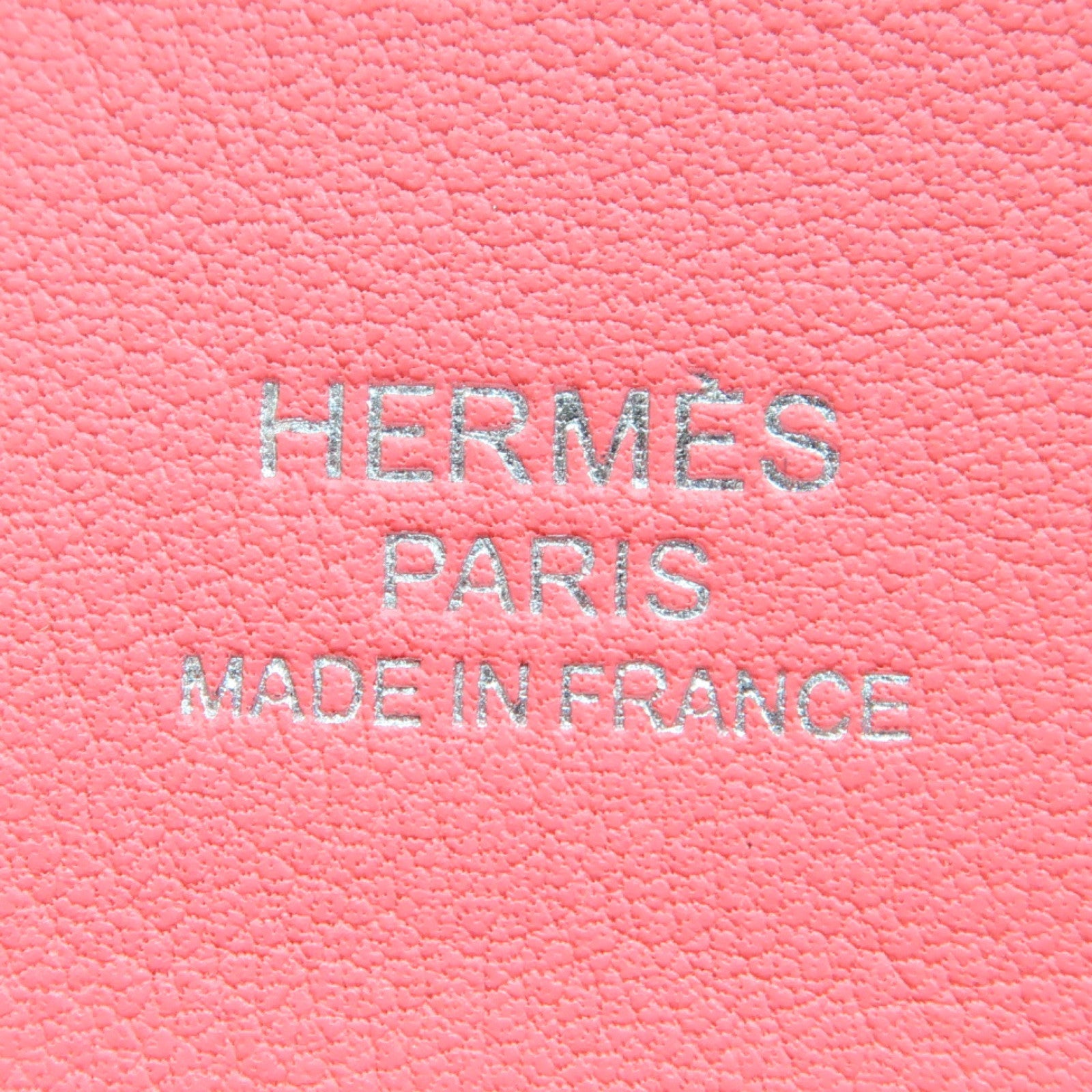 HERMES Swift皮革Aline銀扣肩背袋粉Rose Azalee粉紅色