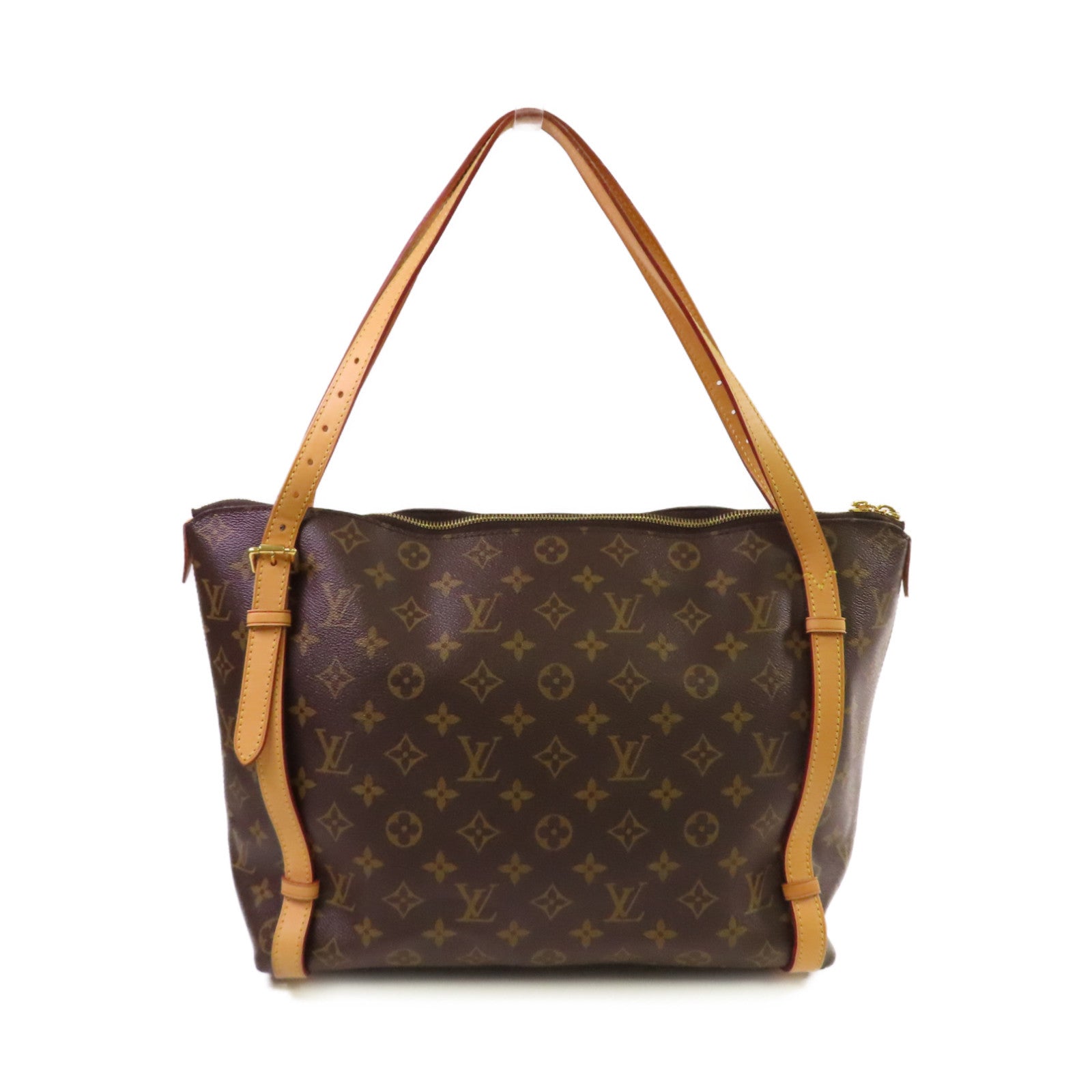 LOUIS VUITTON Monogram Tuileries Tote Bag金扣肩背袋啡色