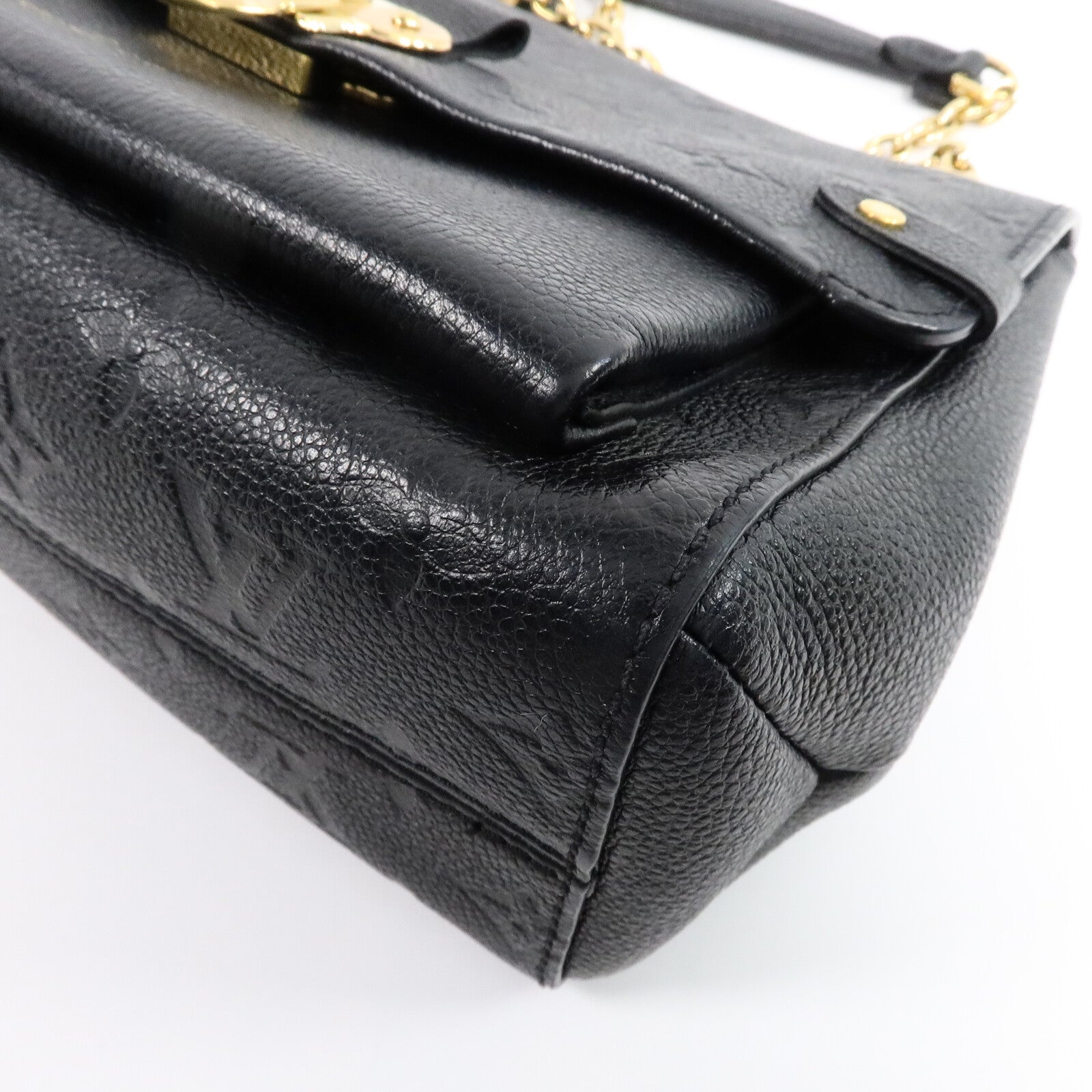LOUIS VUITTON Monogram Empreinte Vavin PM金扣肩背袋