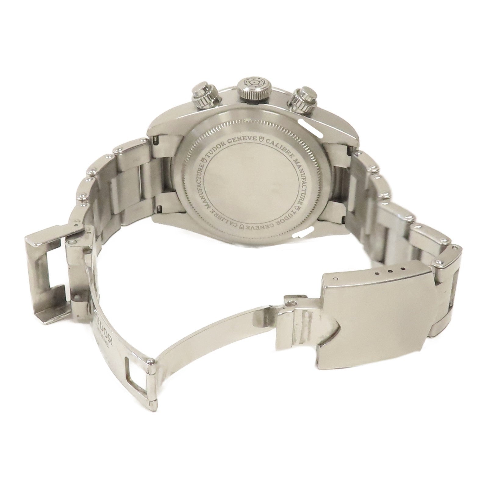 TUDOR Black Bay Chronograph不鏽鋼手錶自動機芯黑色