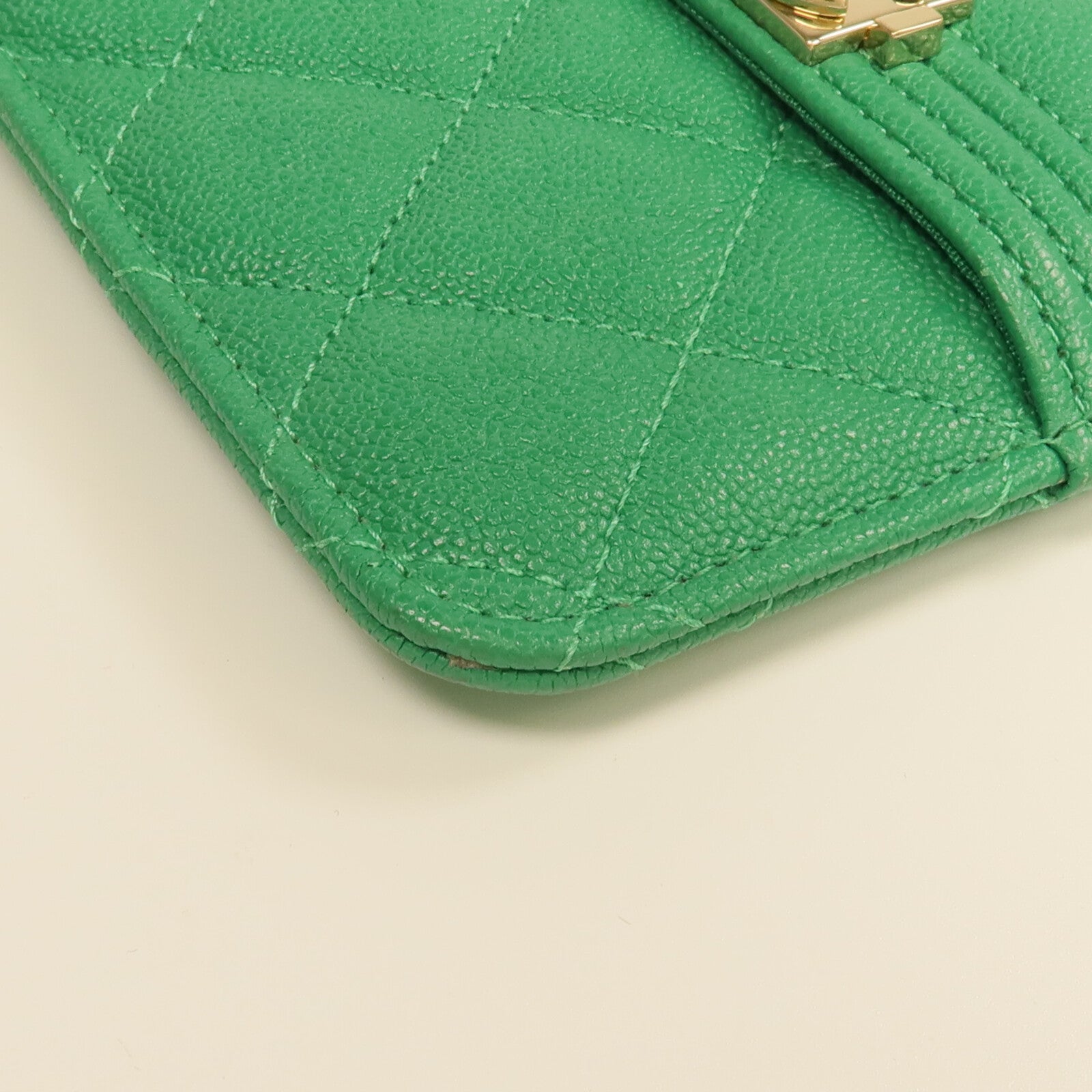CHANEL 牛皮皮革Pouch Wallet手拿包