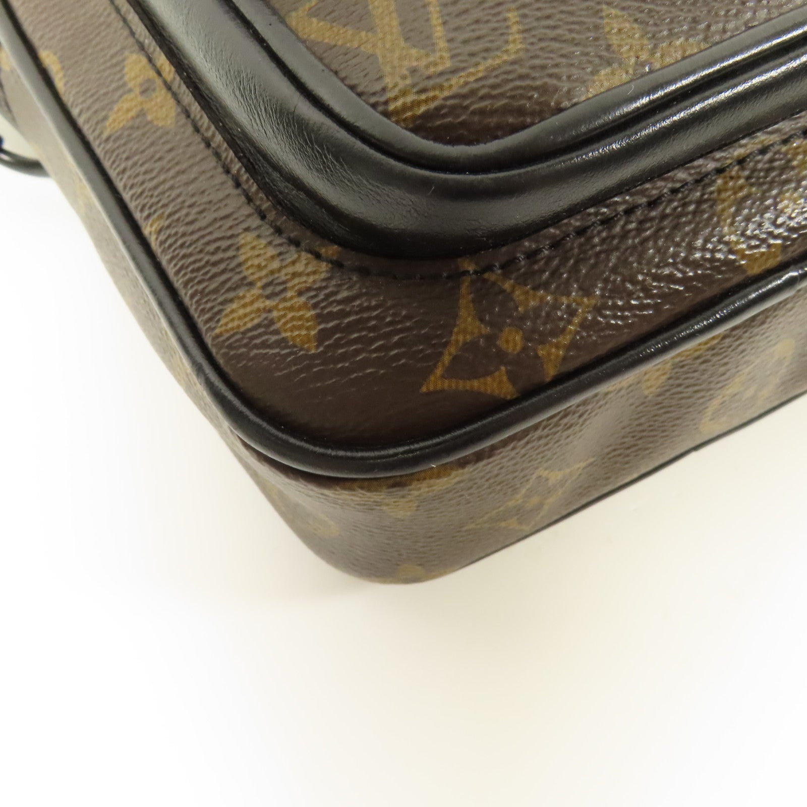 LOUIS VUITTON Monogram Macassar Christopher Wearable Wallet肩背袋