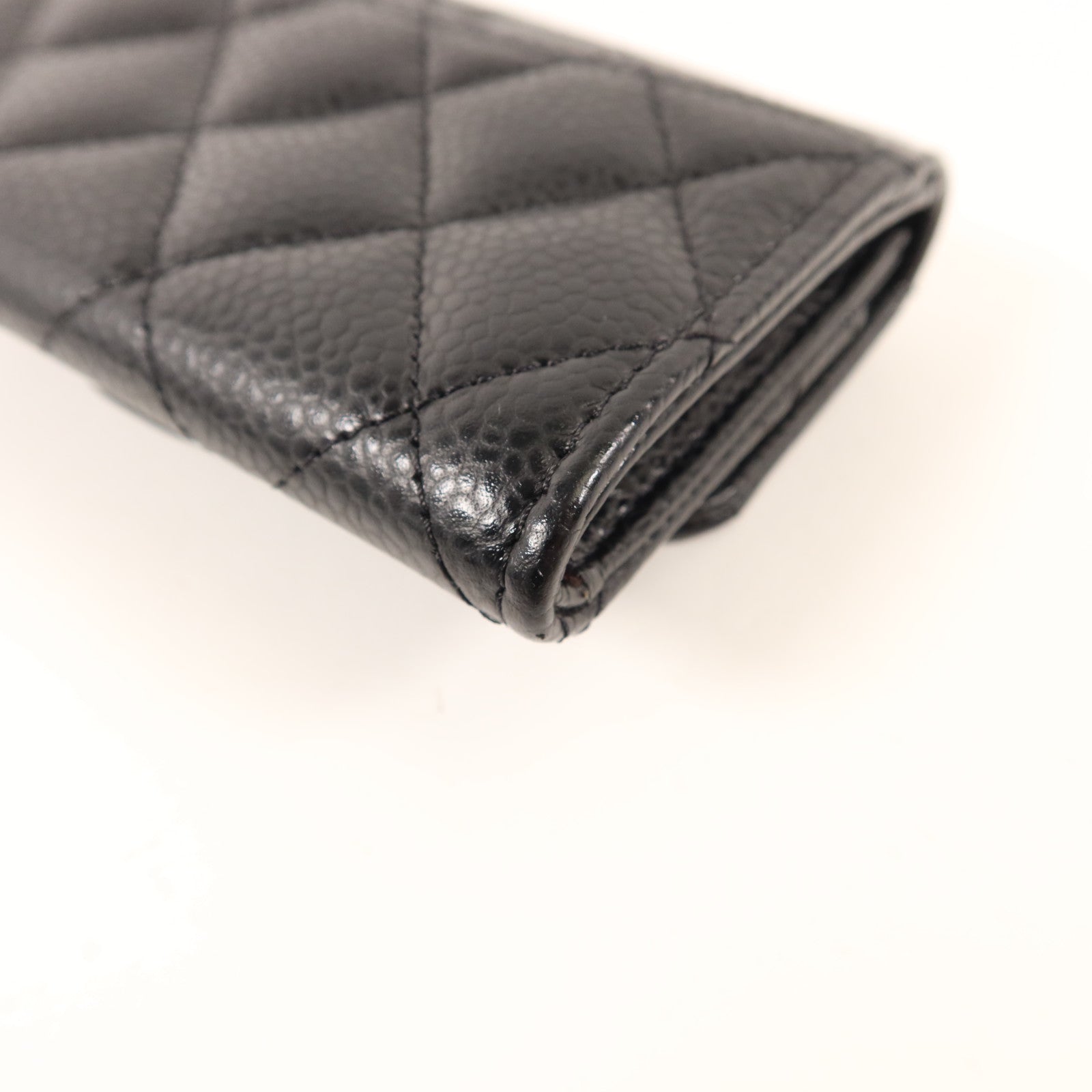CHANEL 牛皮皮革Card Case金扣卡片套