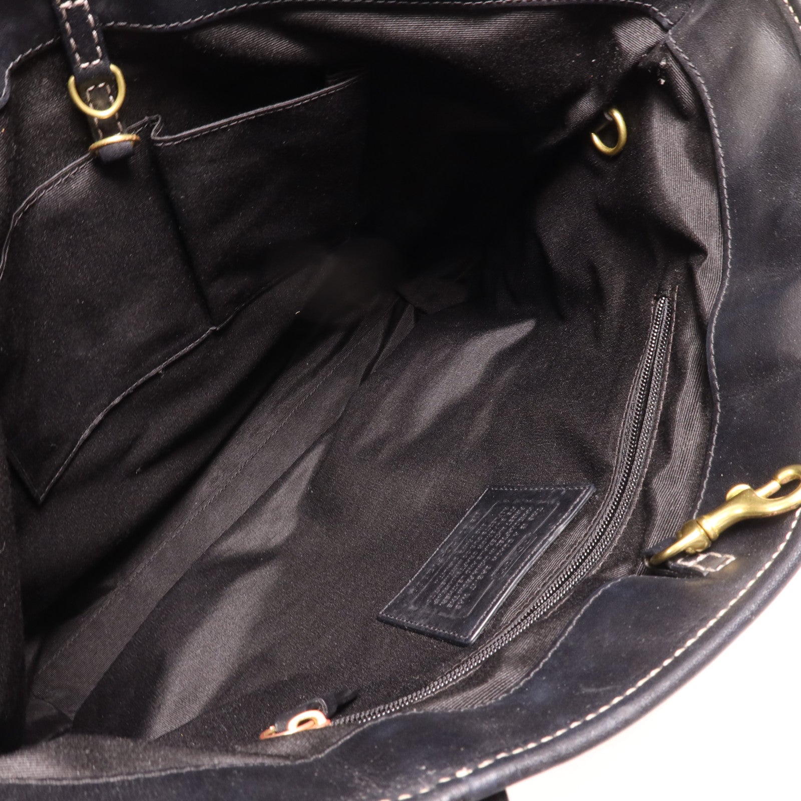 COACH 帆布Shoulder Bag金扣肩背袋