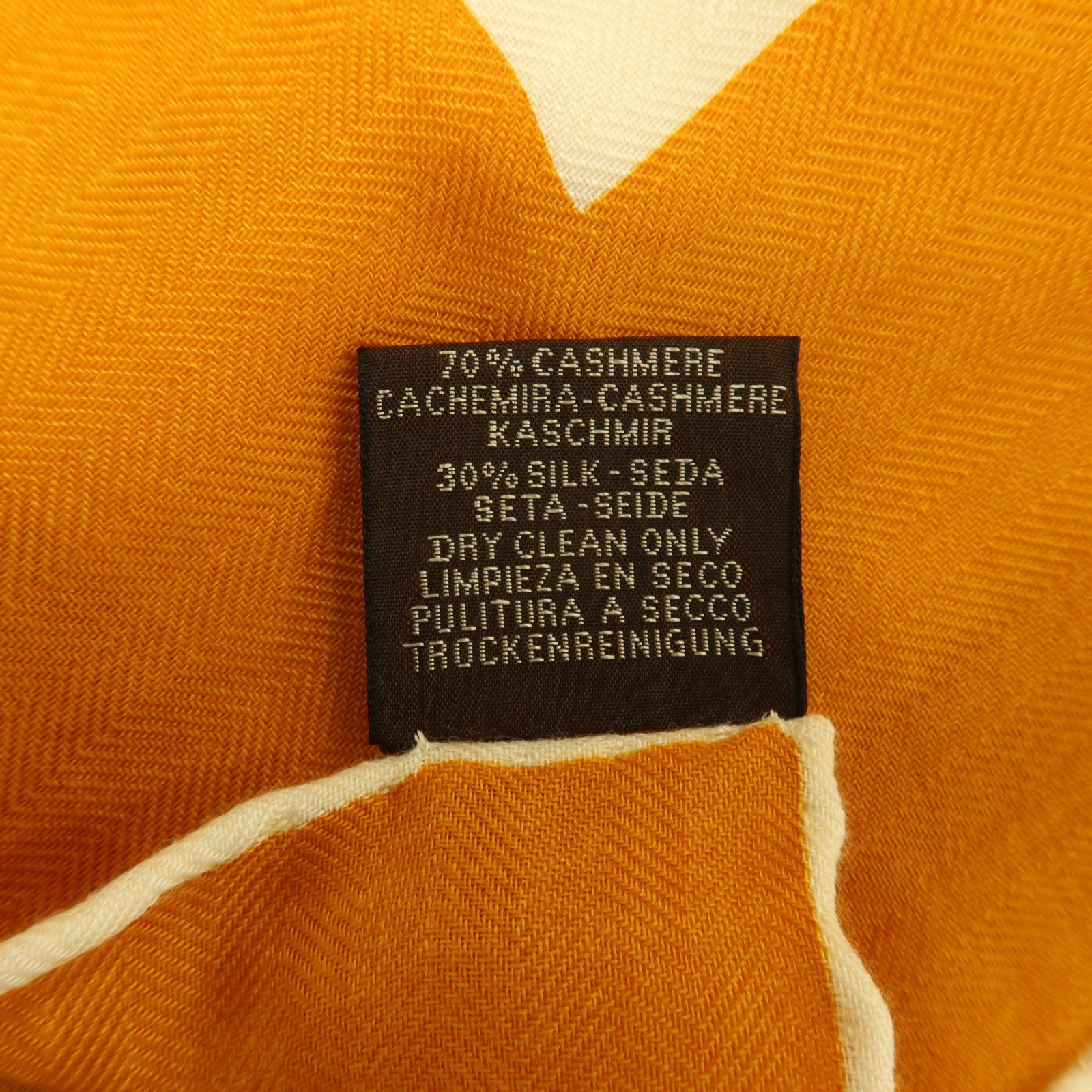 HERMES 羊絨/絲質Scarf 140x140cm絲巾