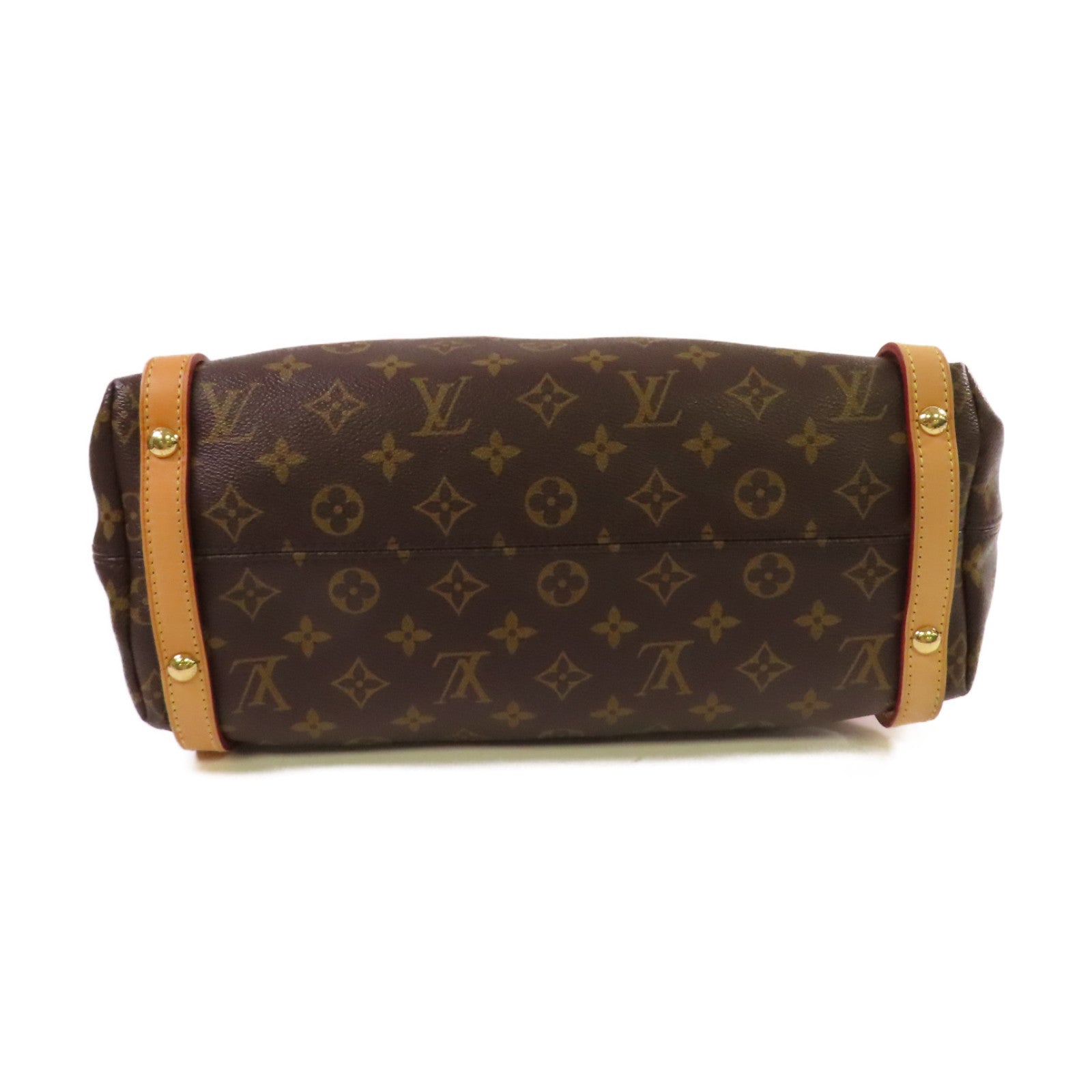 LOUIS VUITTON Monogram Tuileries Tote Bag金扣肩背袋啡色