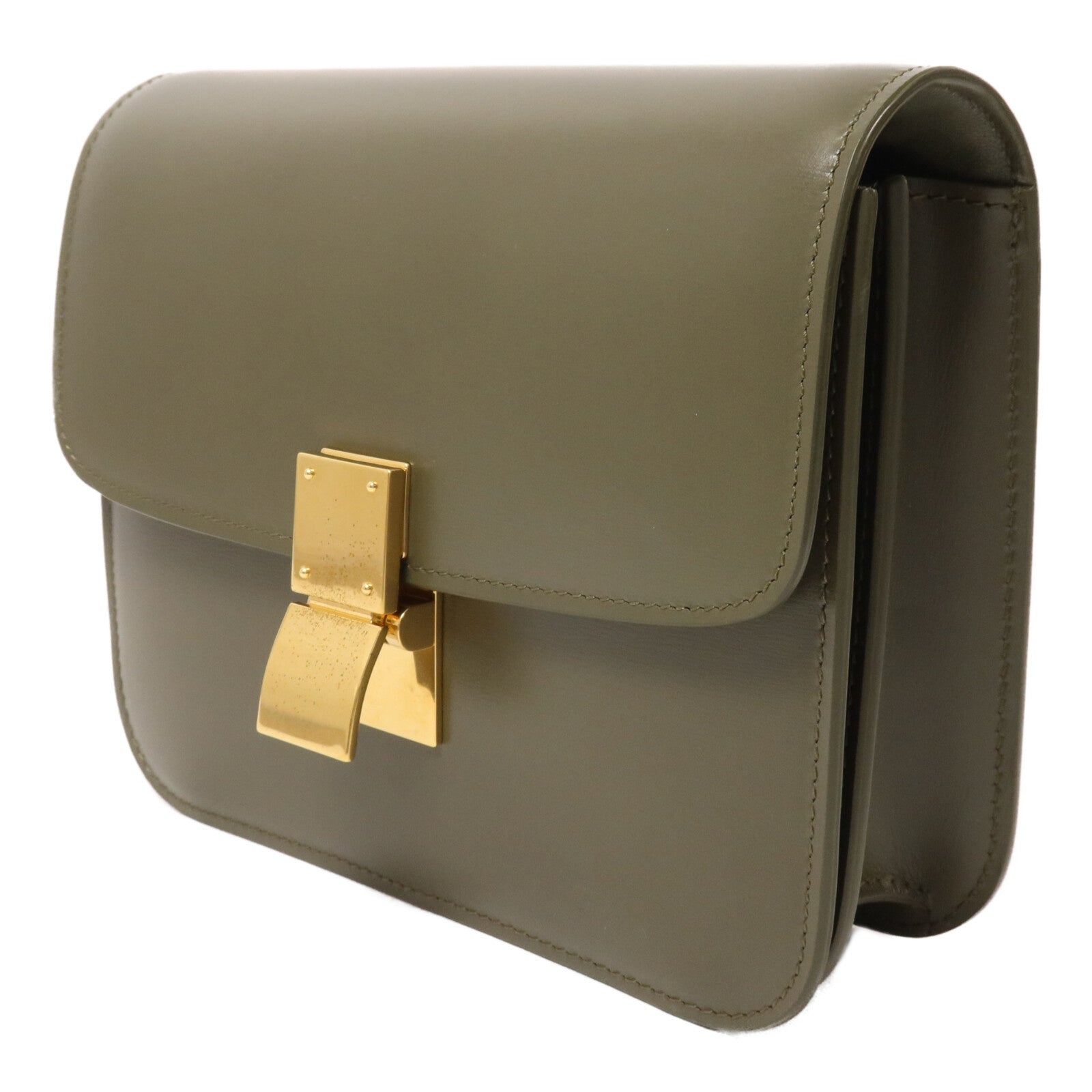 CELINE 牛皮皮革Classic Box Teen肩背袋
