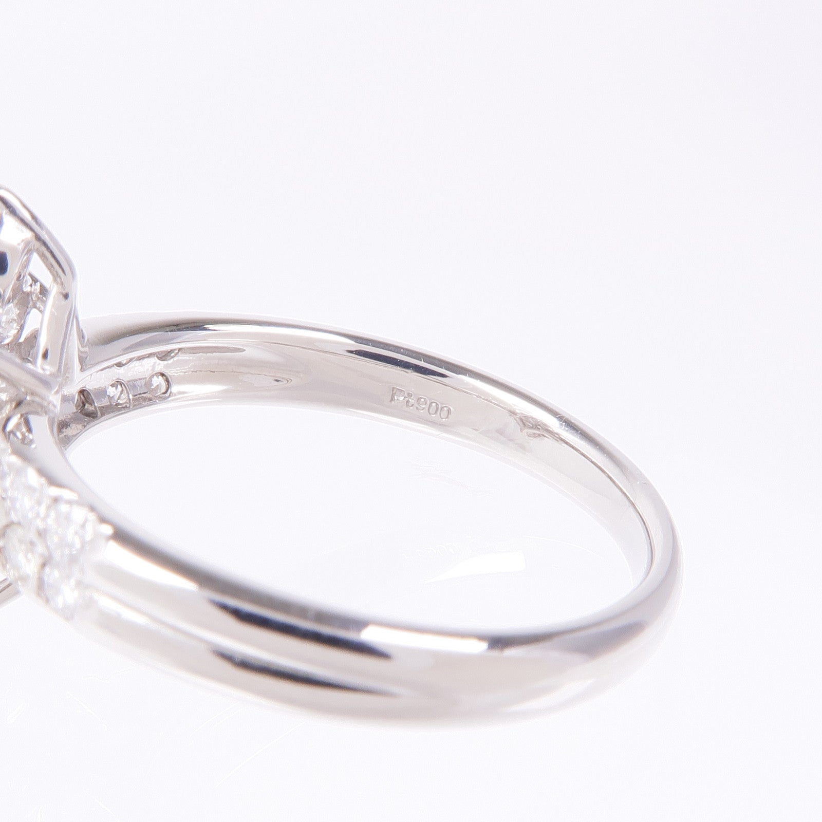 JEWELRY Diamond Ring PT900 Platinum US#5.5