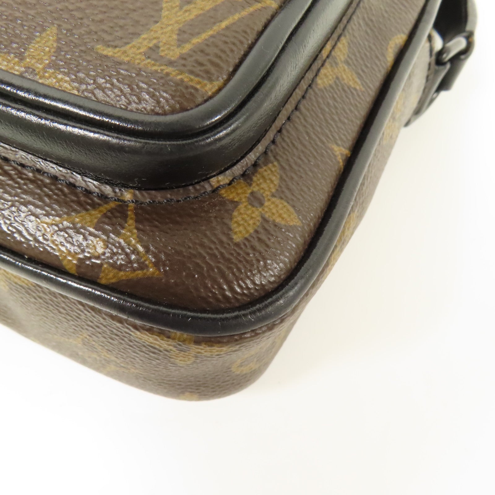LOUIS VUITTON Monogram Macassar Christopher Wearable Wallet肩背袋