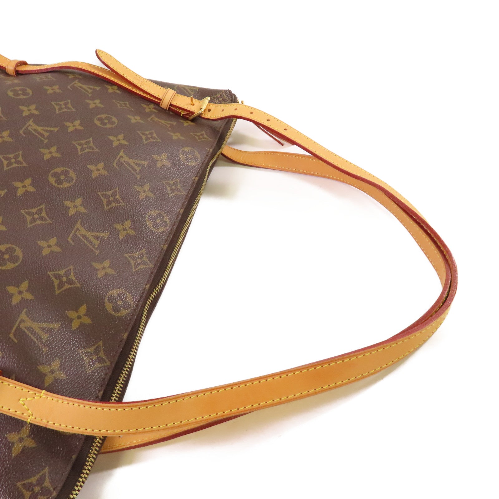 LOUIS VUITTON Monogram Tuileries Tote Bag金扣肩背袋啡色