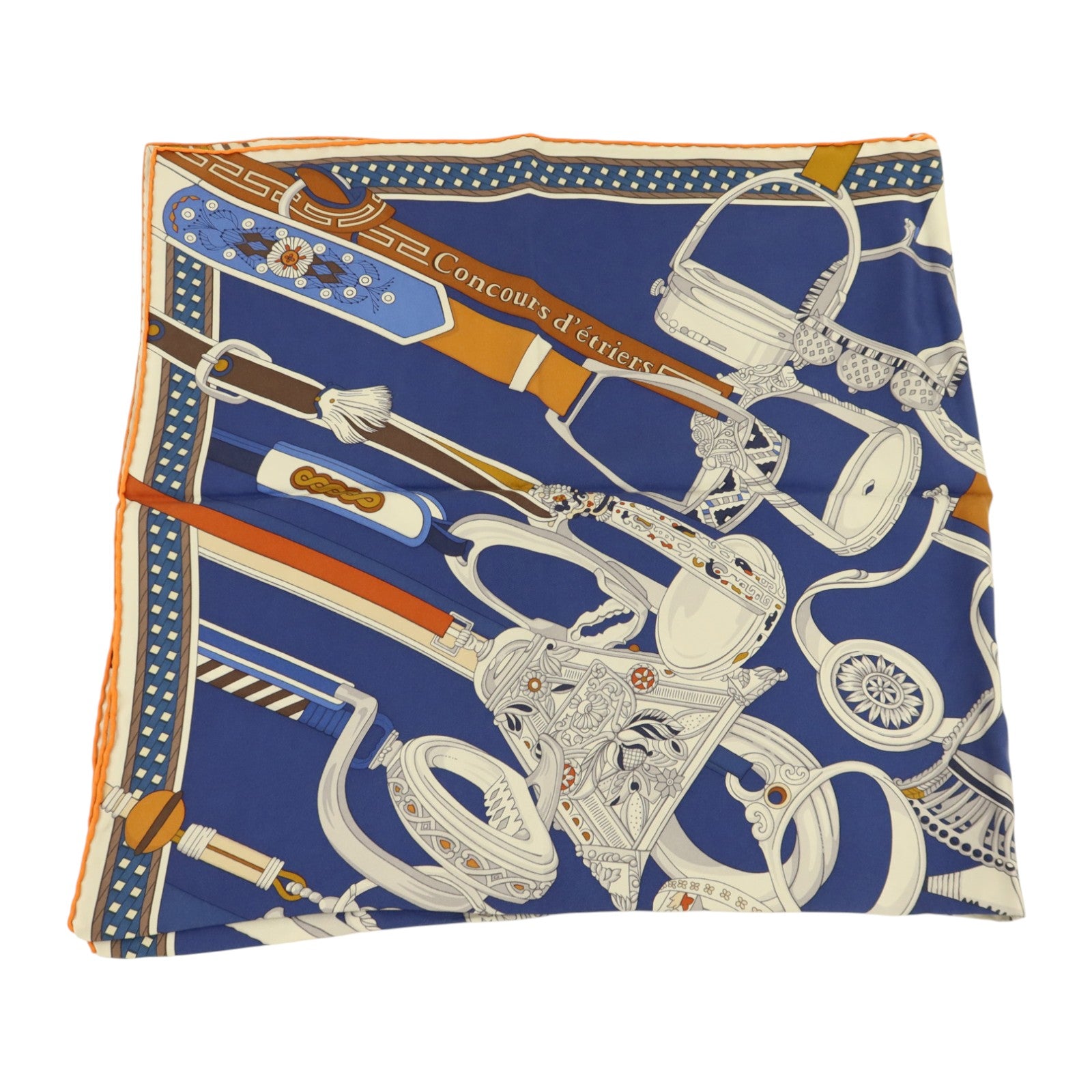 HERMES 絲質Scarf 90x90cm絲巾