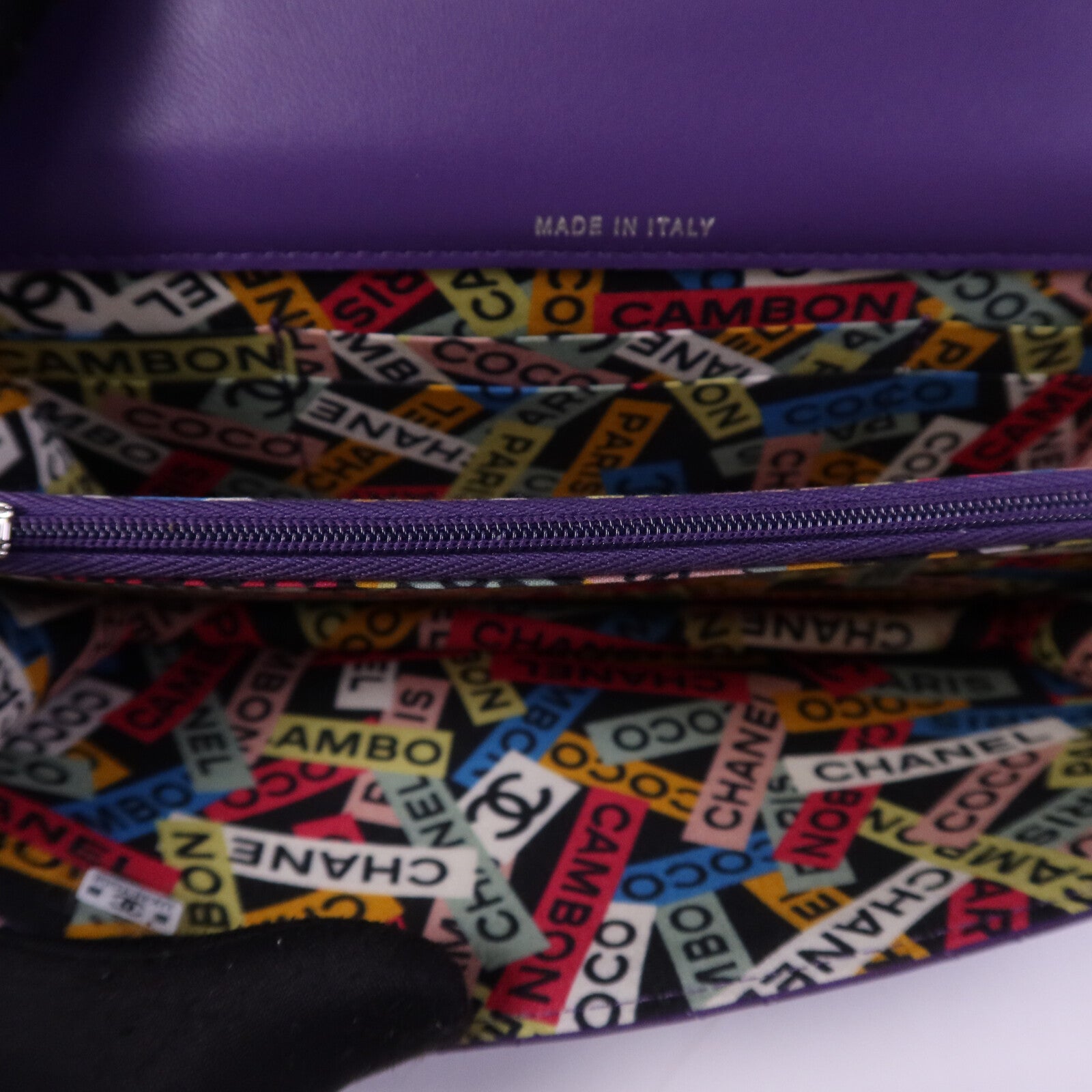 CHANEL 羊皮皮革Top Handle Chain Bag銀扣鏈帶手挽肩背兩用袋