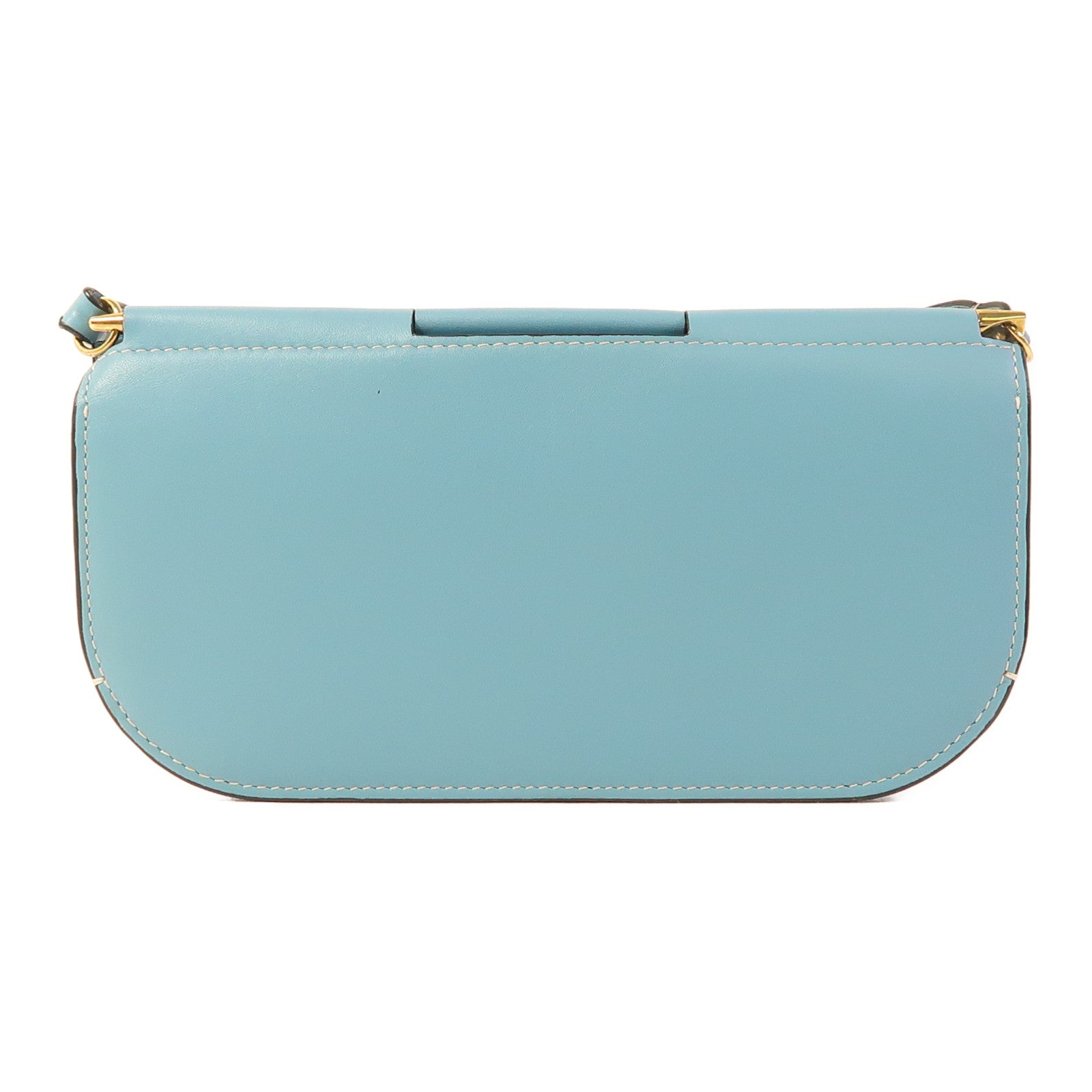 LOEWE 牛皮皮革Gate Pochette金扣肩背袋