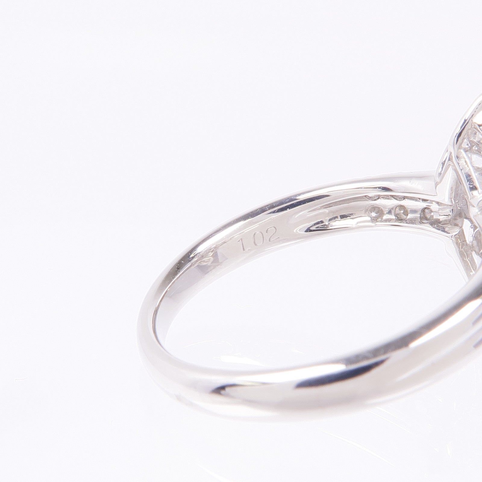 JEWELRY Diamond Ring PT900 Platinum US#5.5