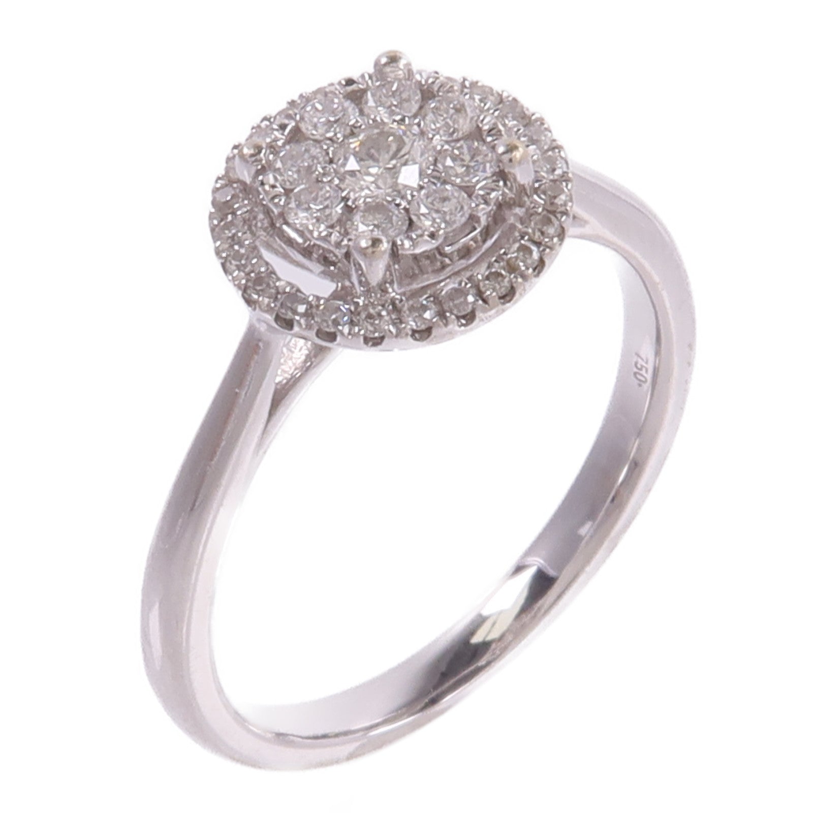 JEWELRY 18K白金Diamond Ring鑽石戒指