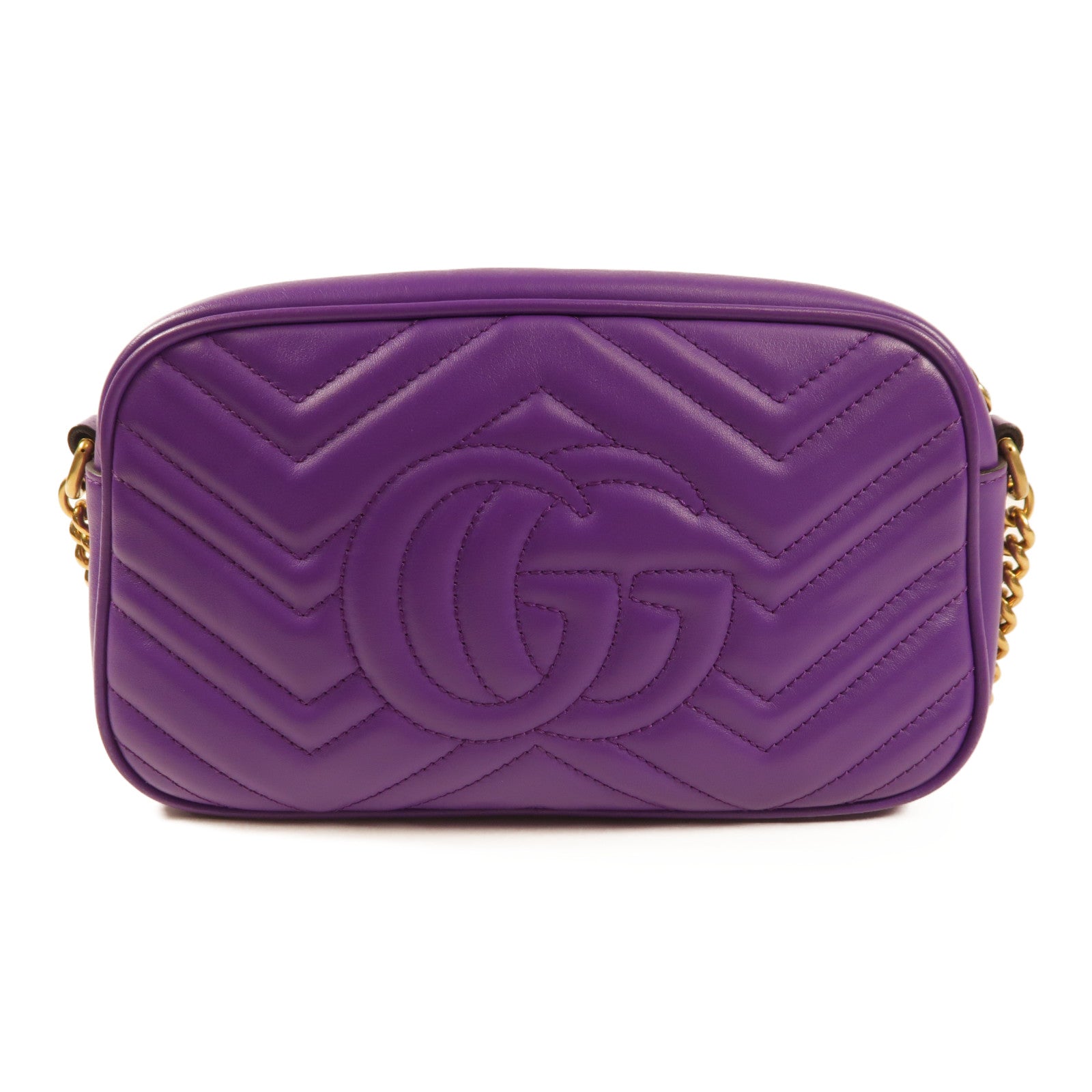 GUCCI 牛皮皮革GG Marmont肩背袋