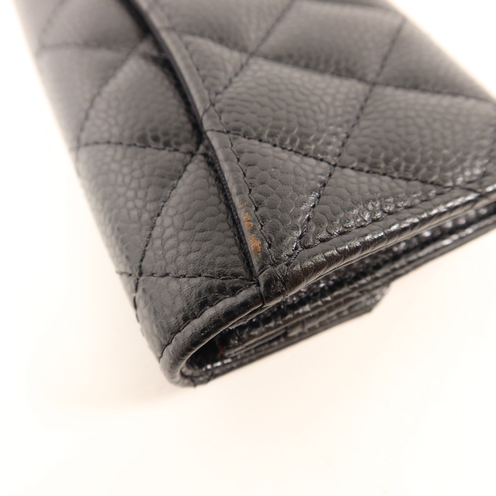 CHANEL 牛皮皮革Card Case金扣卡片套
