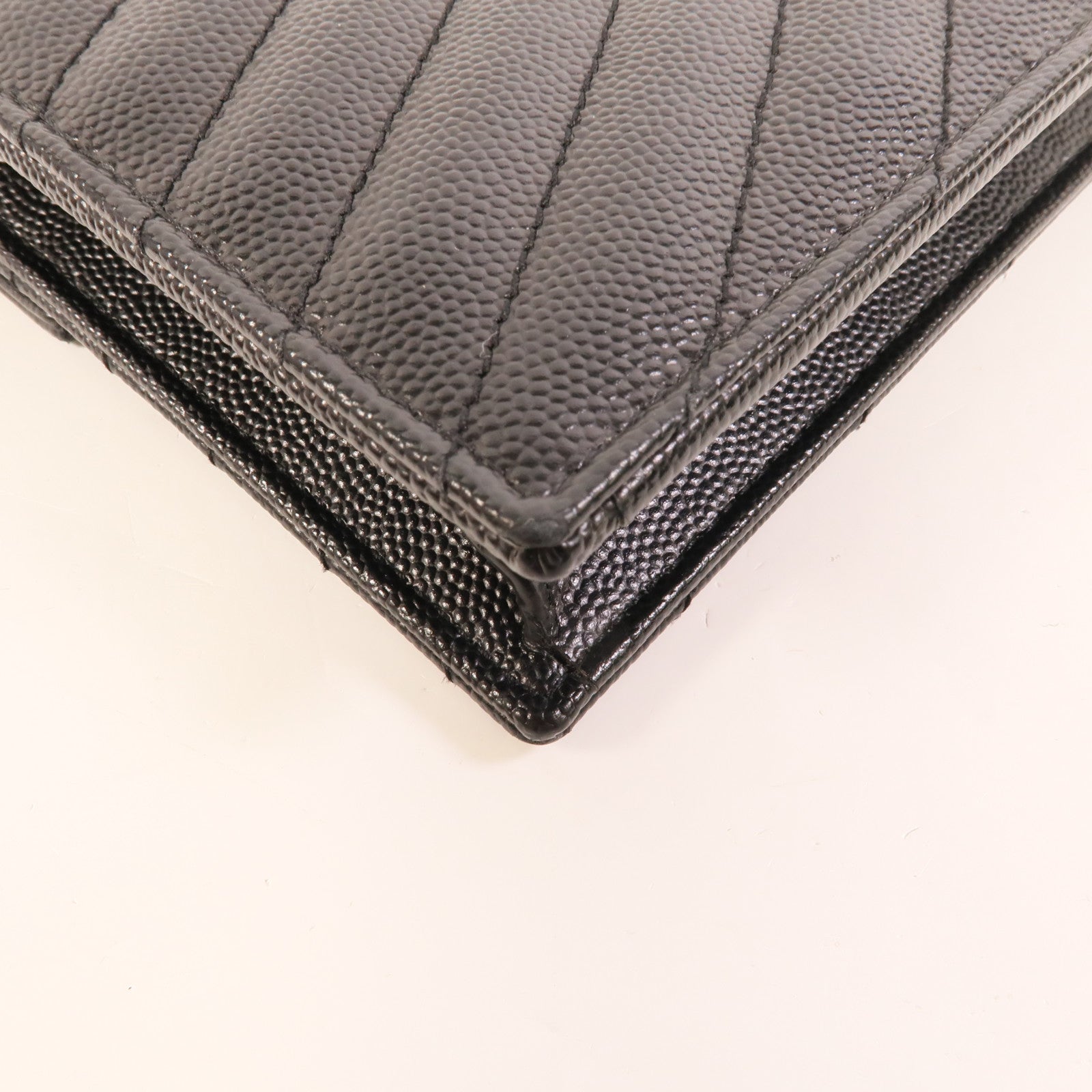 SAINT LAURENT 牛皮皮革Cassandre肩背袋