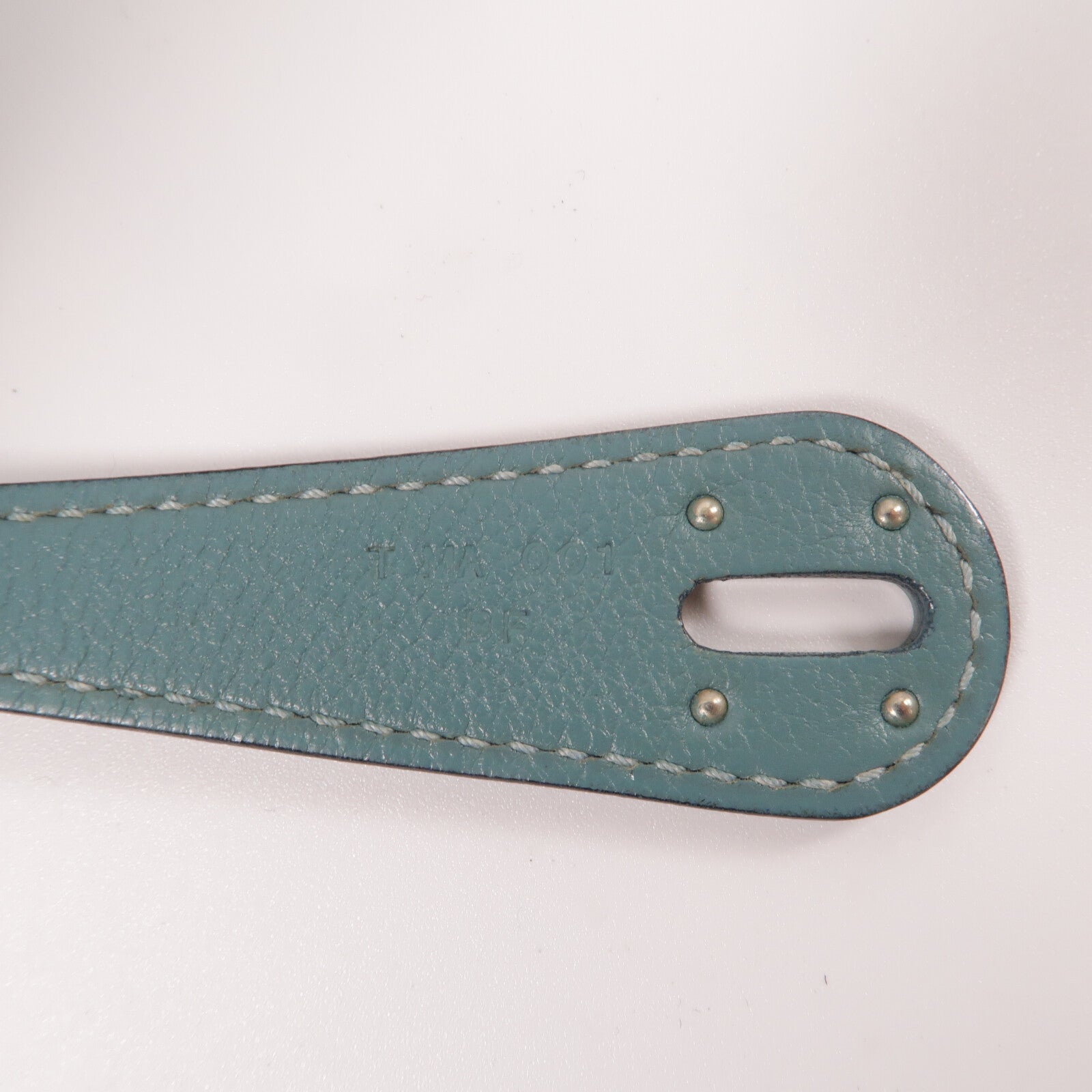 HERMES Evercolor皮革Lindy 26手挽肩背兩用袋Bleu Saint Cyr