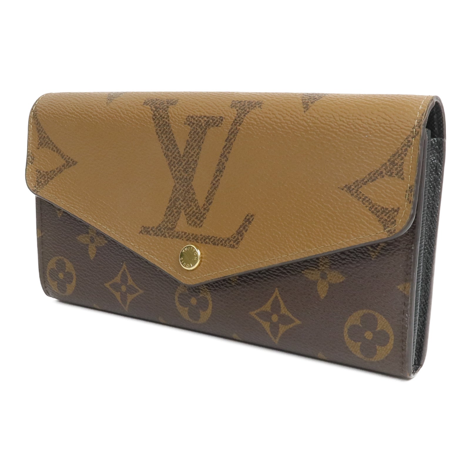 LOUIS VUITTON Monogram/Monogram Reverse Sarah Wallet長錢包