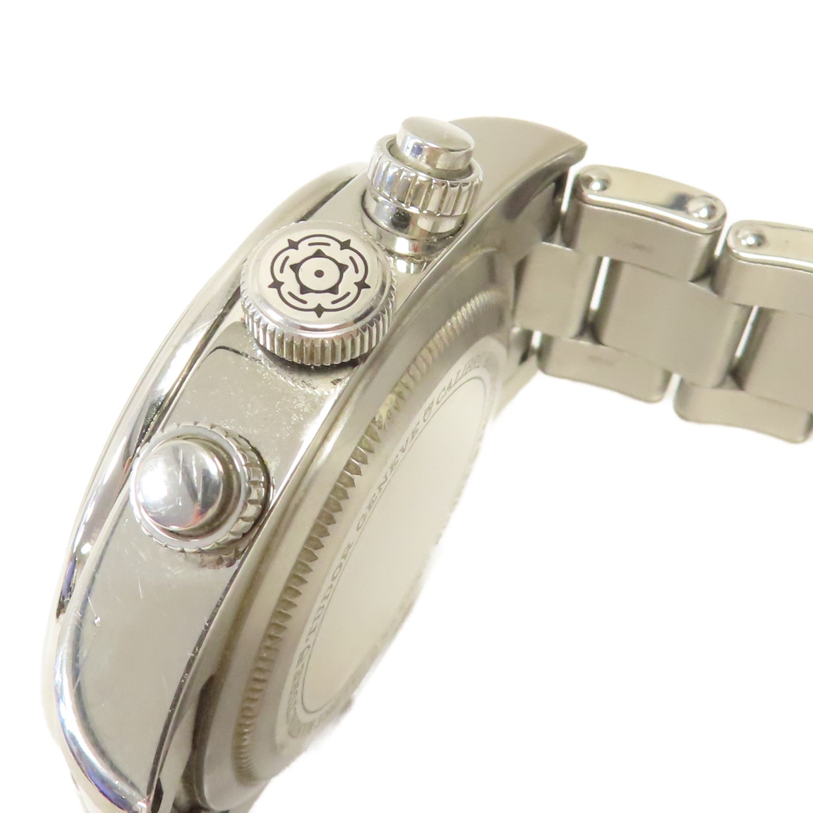 TUDOR Black Bay Chronograph不鏽鋼手錶自動機芯黑色