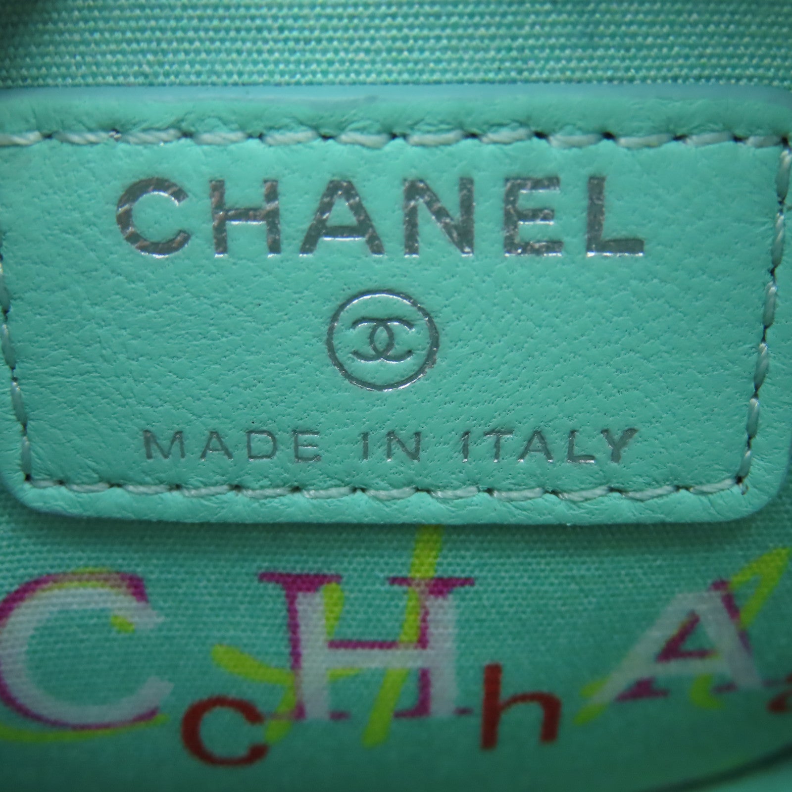 CHANEL 【激減優惠】菱格羊皮皮革Coin Case銀扣零錢包粉紅色