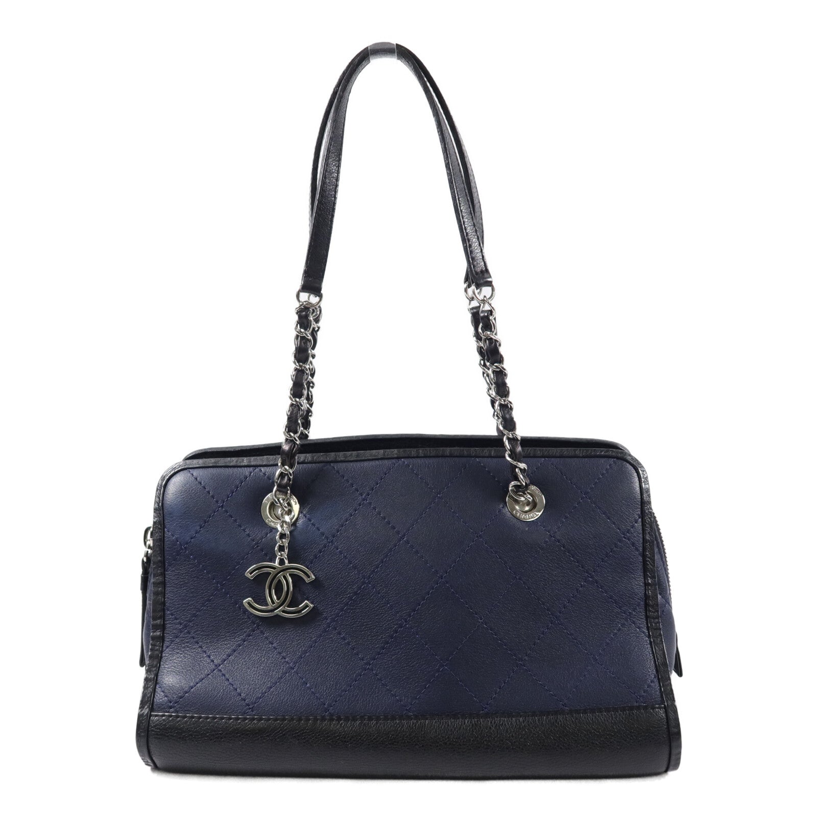 CHANEL 牛皮皮革Shoulder Bag鏈帶肩背袋