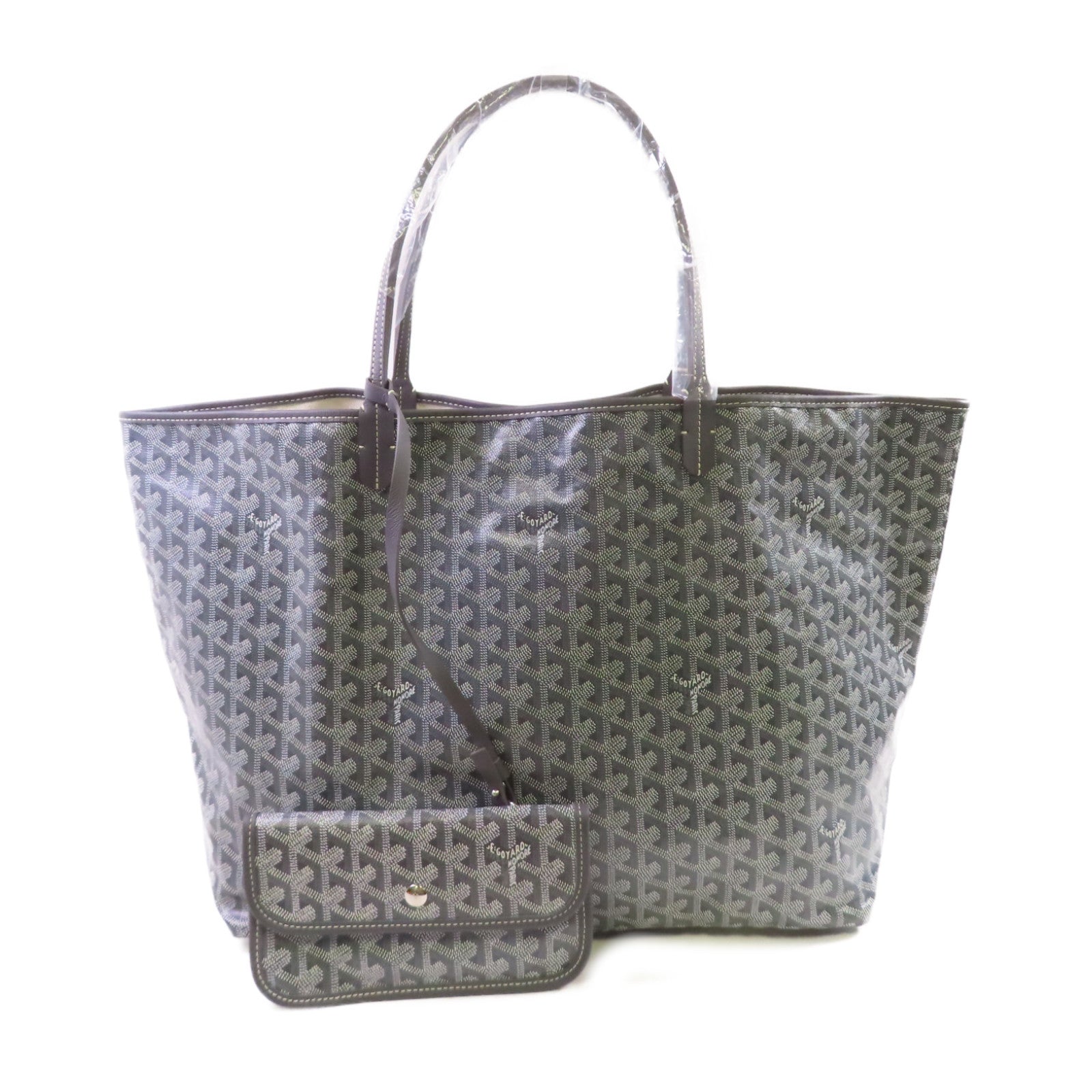 GOYARD 塗層帆布Saint Louis GM Tote Bag肩背袋灰色